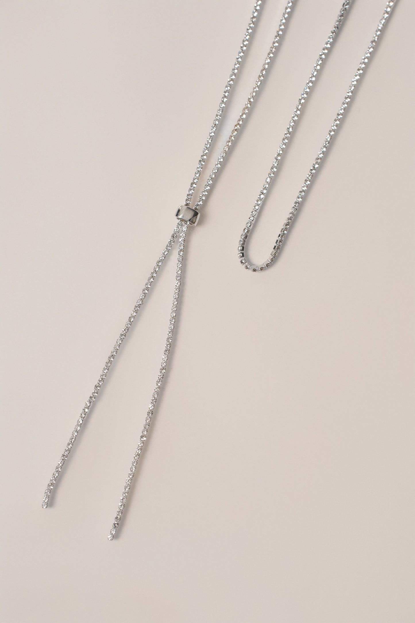 Silver  Arie Layered Necklace JLUXLABEL