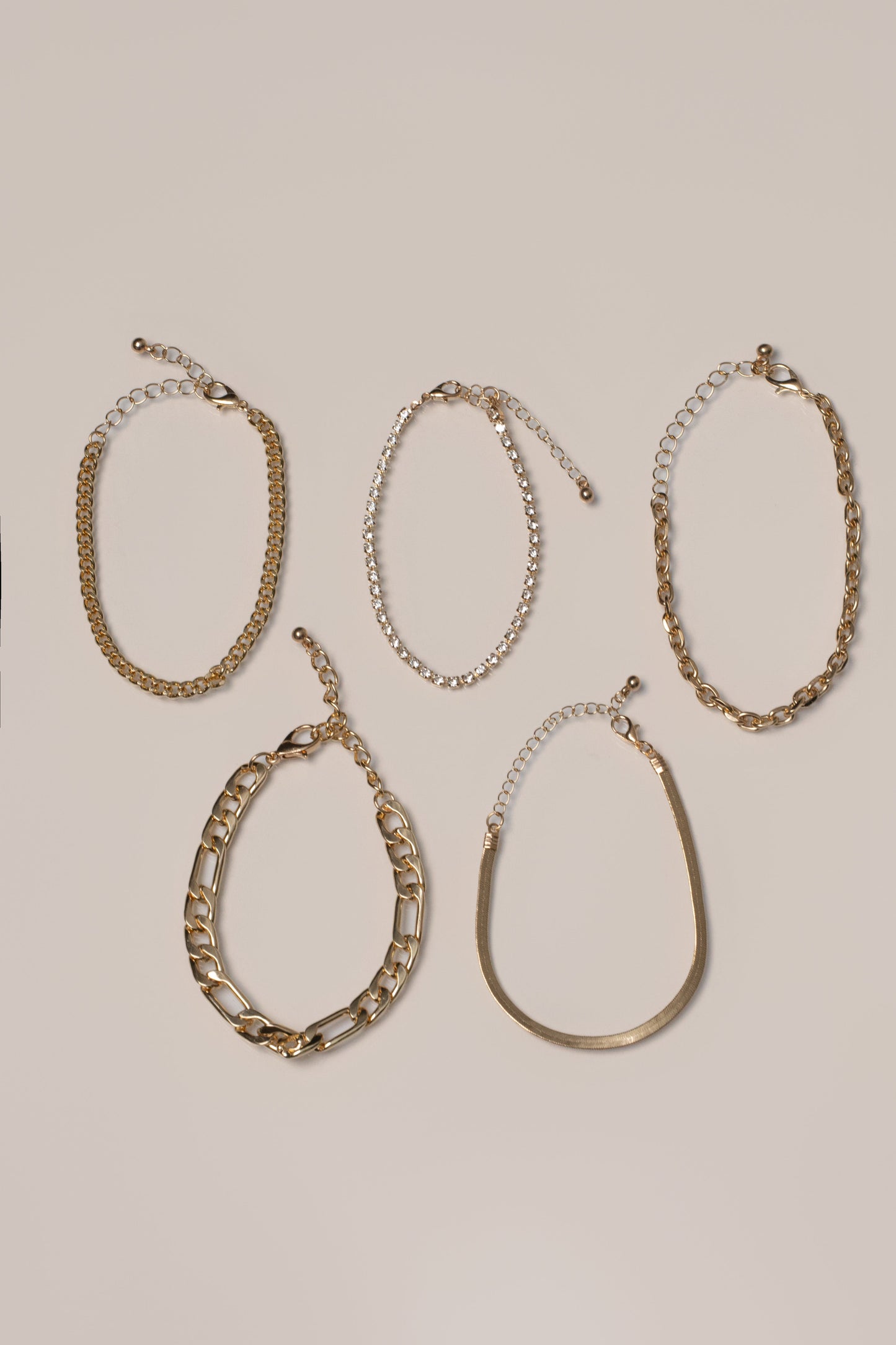 Gold  Sera Bracelet Set JLUXLABEL
