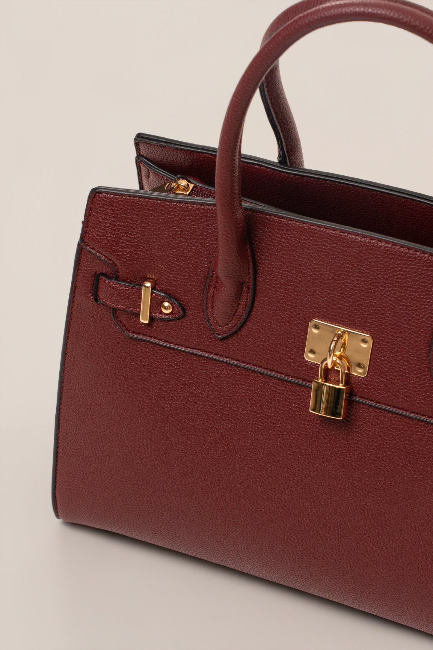 Burgundy Alva Handbag JLUXLABEL