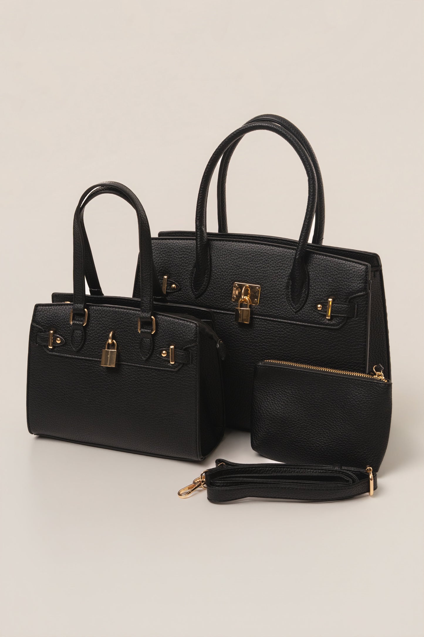 Black Alva Handbag JLUXLABEL