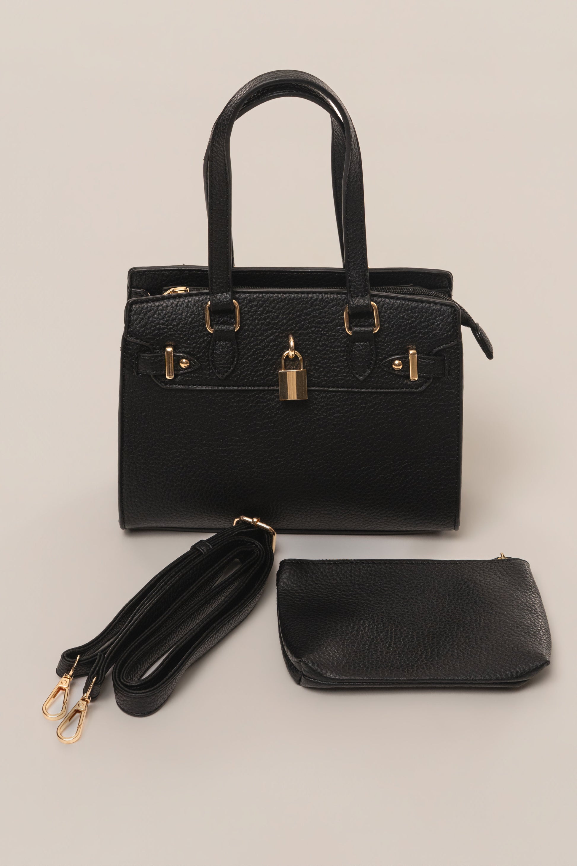 Black Alva Handbag JLUXLABEL