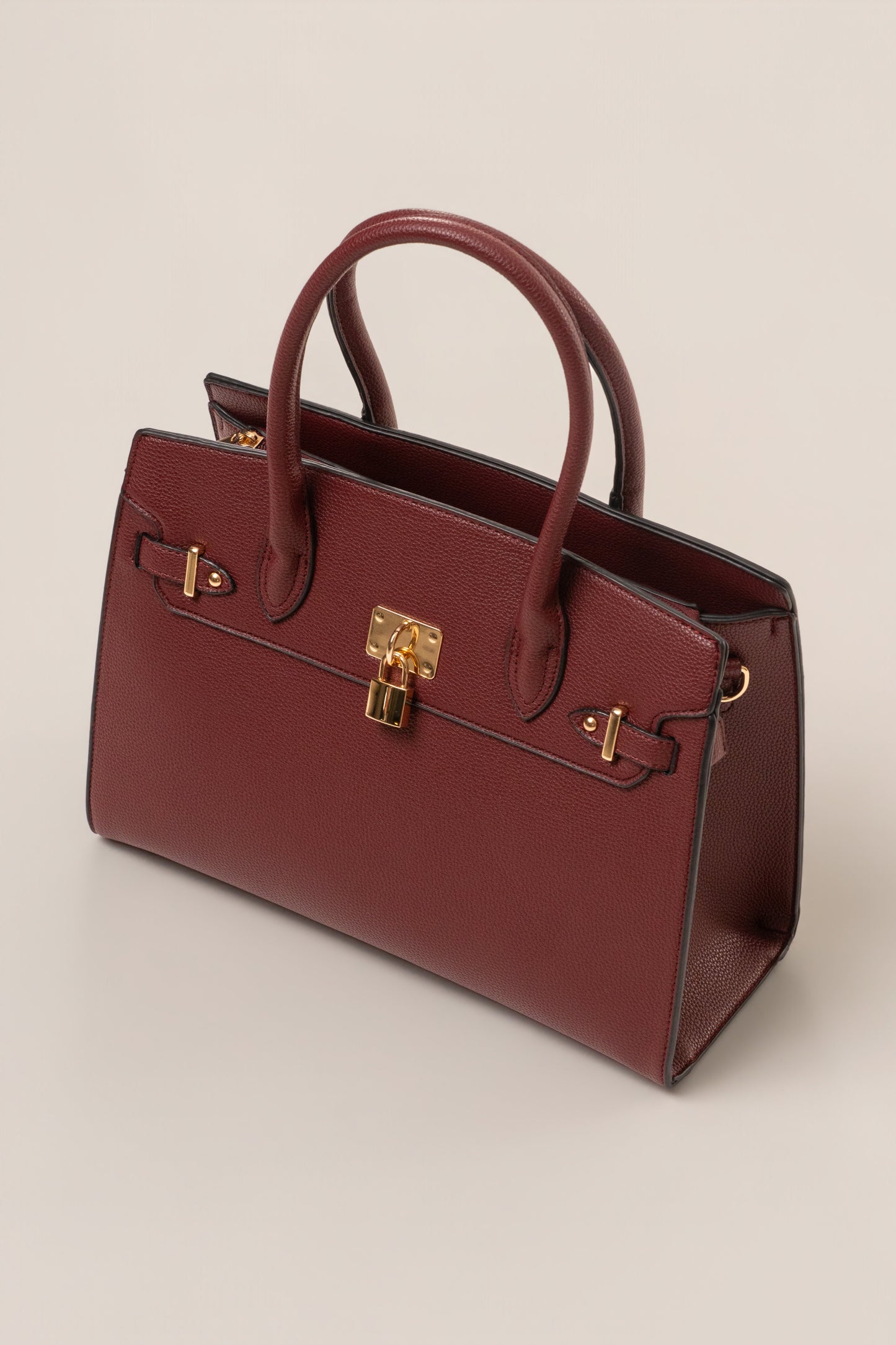 Burgundy Alva Handbag JLUXLABEL