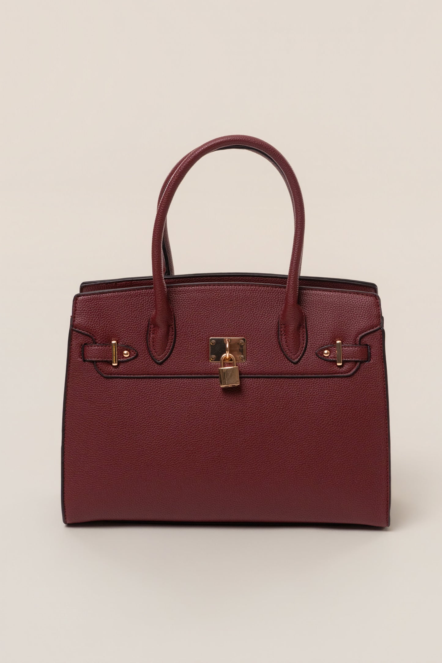 Burgundy Alva Handbag JLUXLABEL