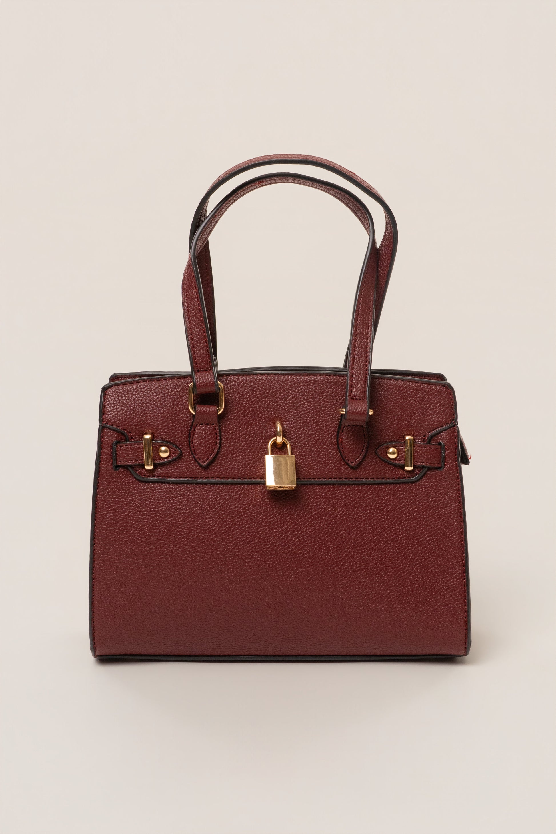 Burgundy Alva Handbag JLUXLABEL
