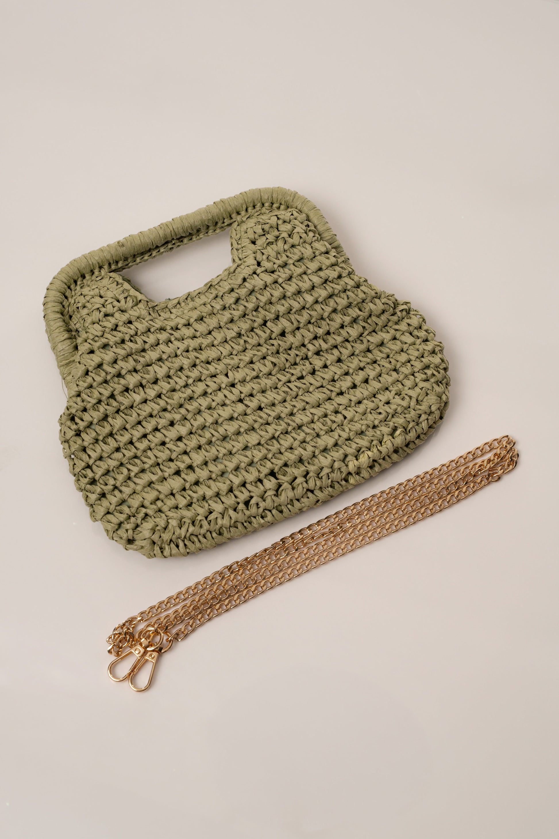 Green Coast Straw Handbag JLUXLABEL