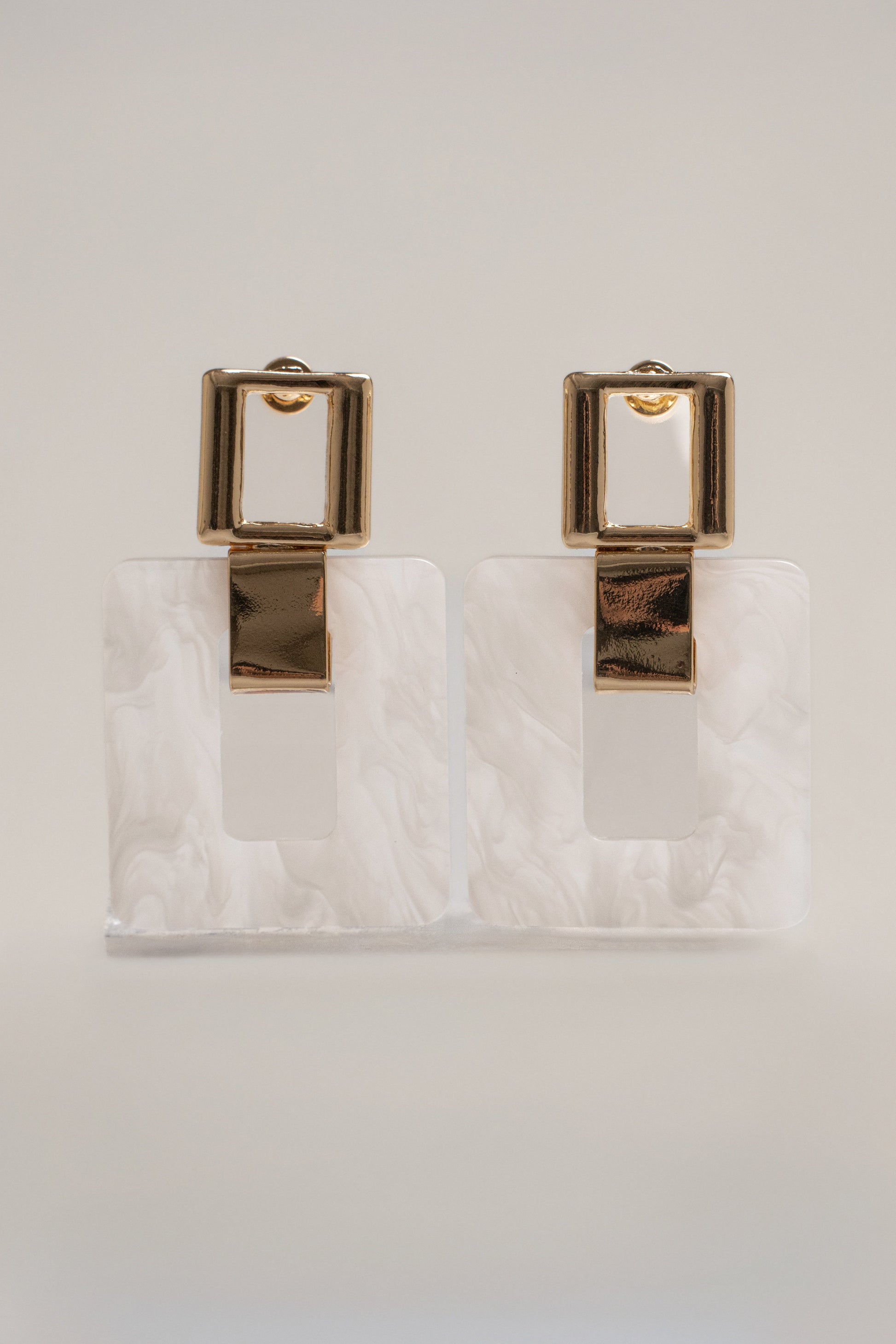 Gold Zaya Earrings JLUXLABEL