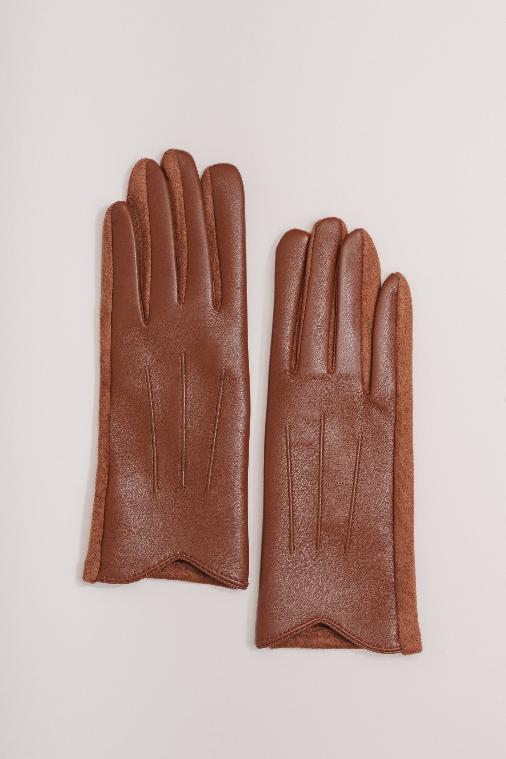 Terra Cotta Après Ski Gloves JLUXLABEL