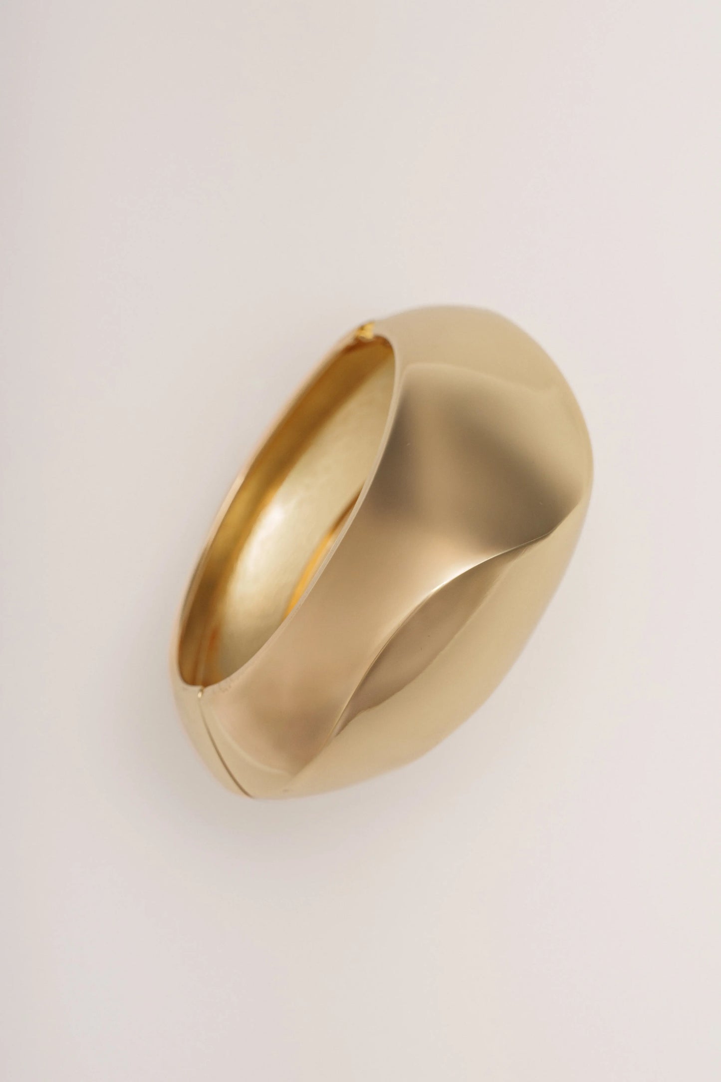 Gold Blair Hinge Bracelet JLUXLABEL