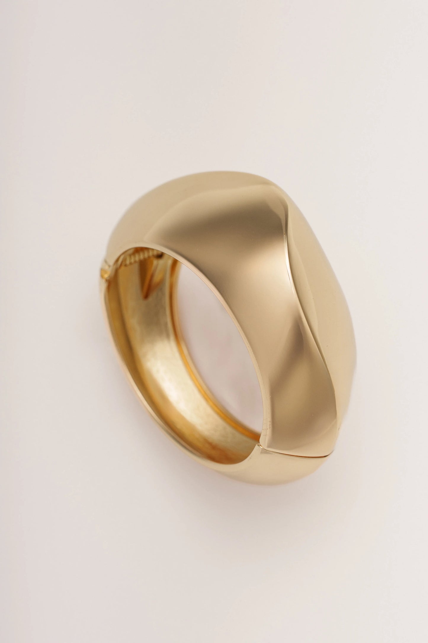 Gold Blair Hinge Bracelet JLUXLABEL