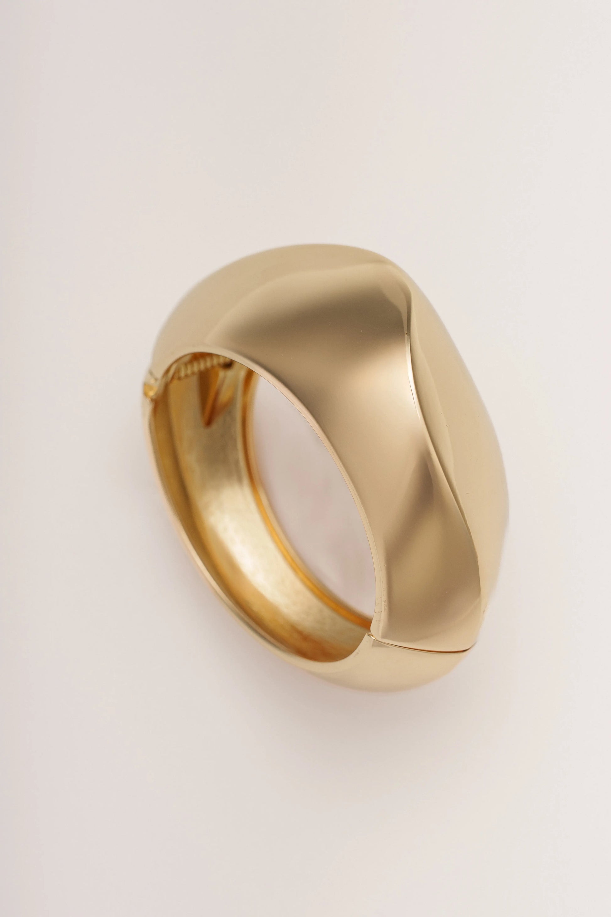 Gold Blair Hinge Bracelet JLUXLABEL