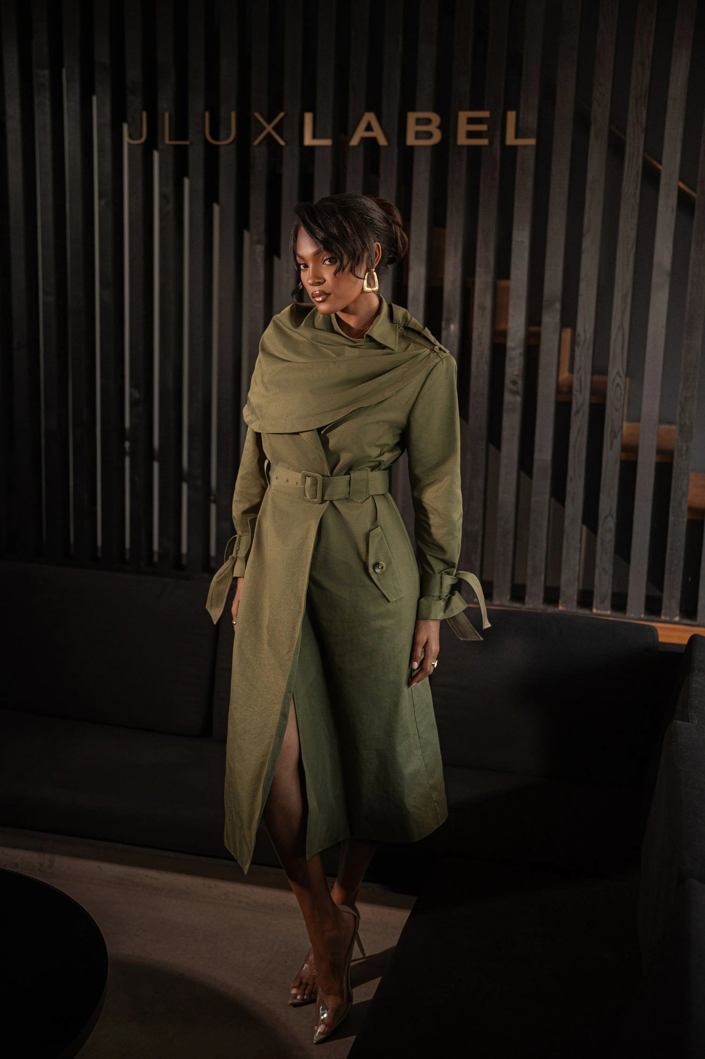 Olive The Classic Trench Coat JLUXLABEL