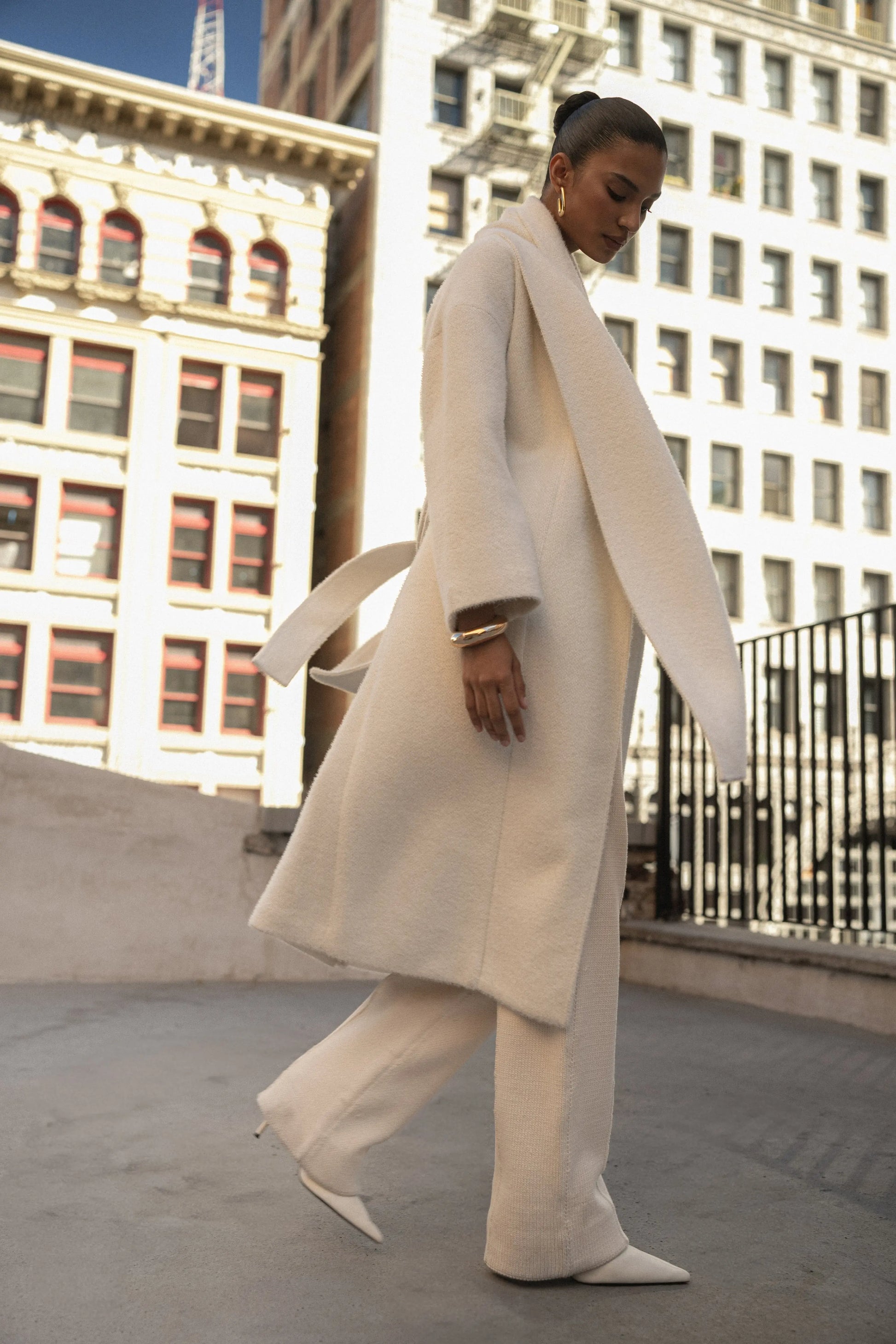 Ivory Jonah Coat JLUXLABEL