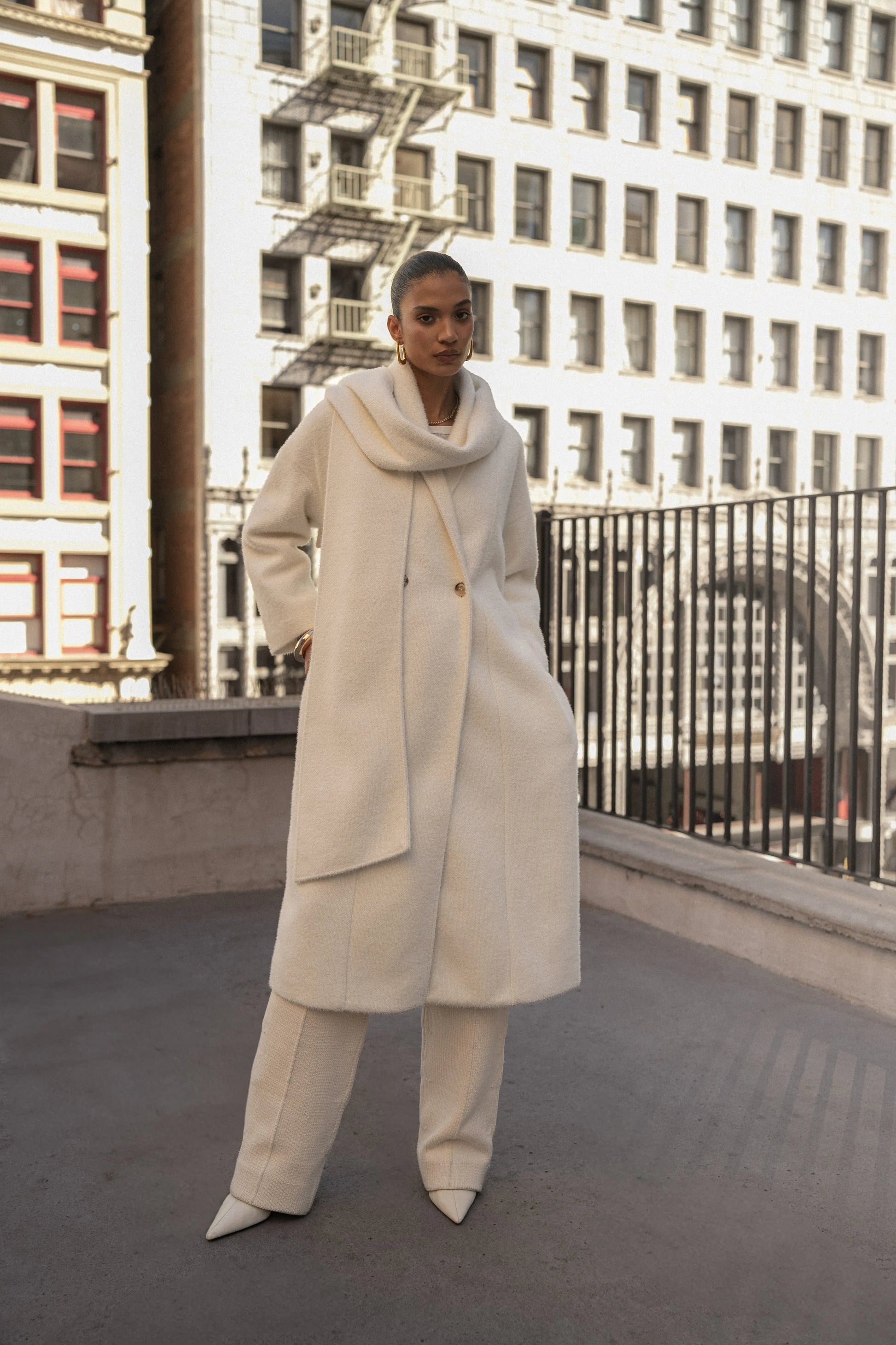 Ivory Jonah Coat JLUXLABEL