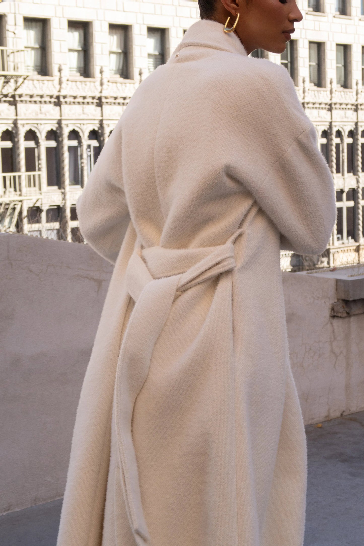 Ivory Jonah Coat JLUXLABEL