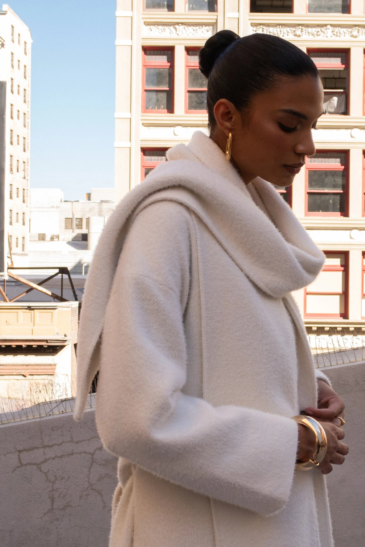 Ivory Jonah Coat JLUXLABEL