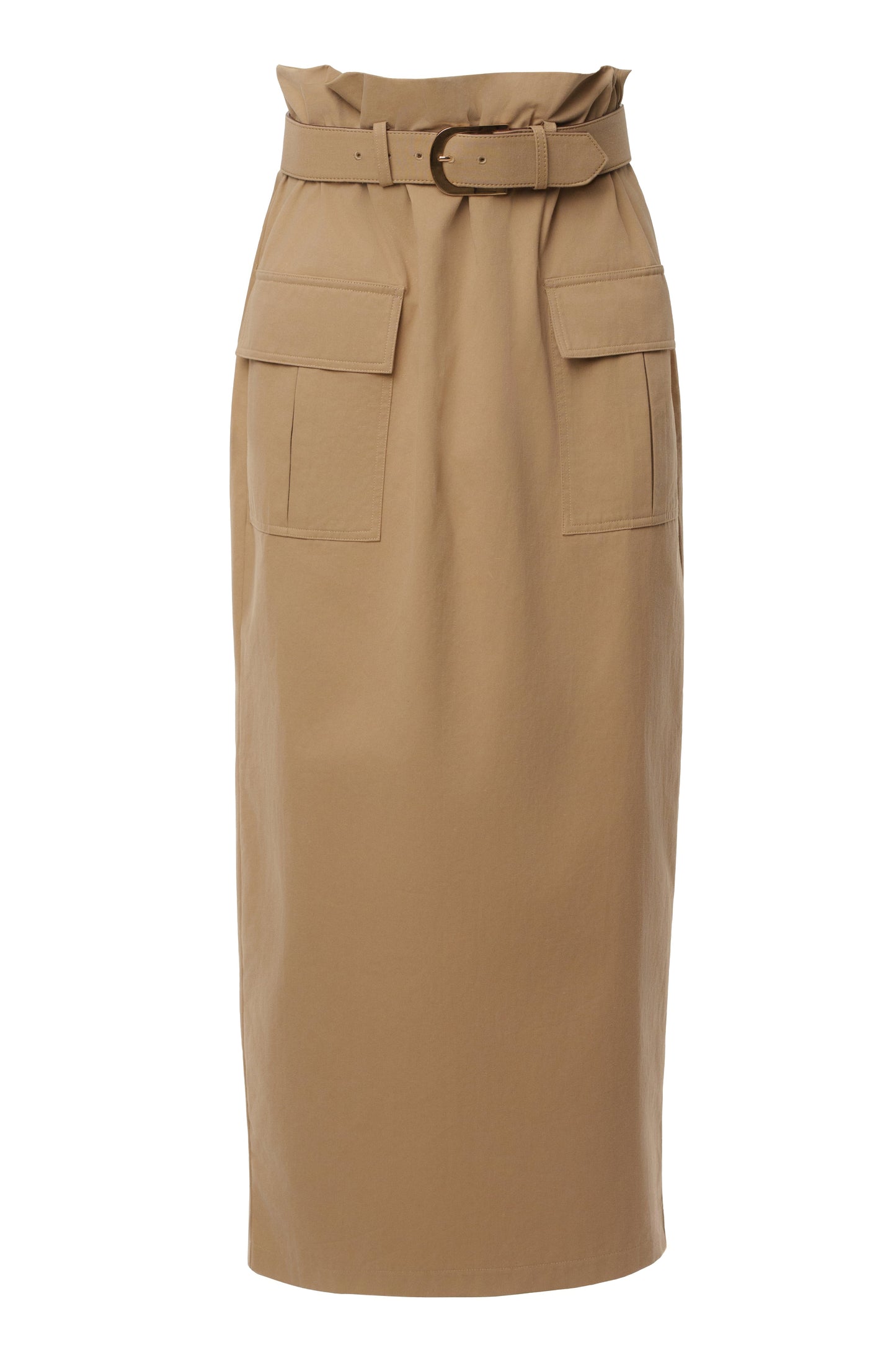 Khaki New Edge Cargo Skirt