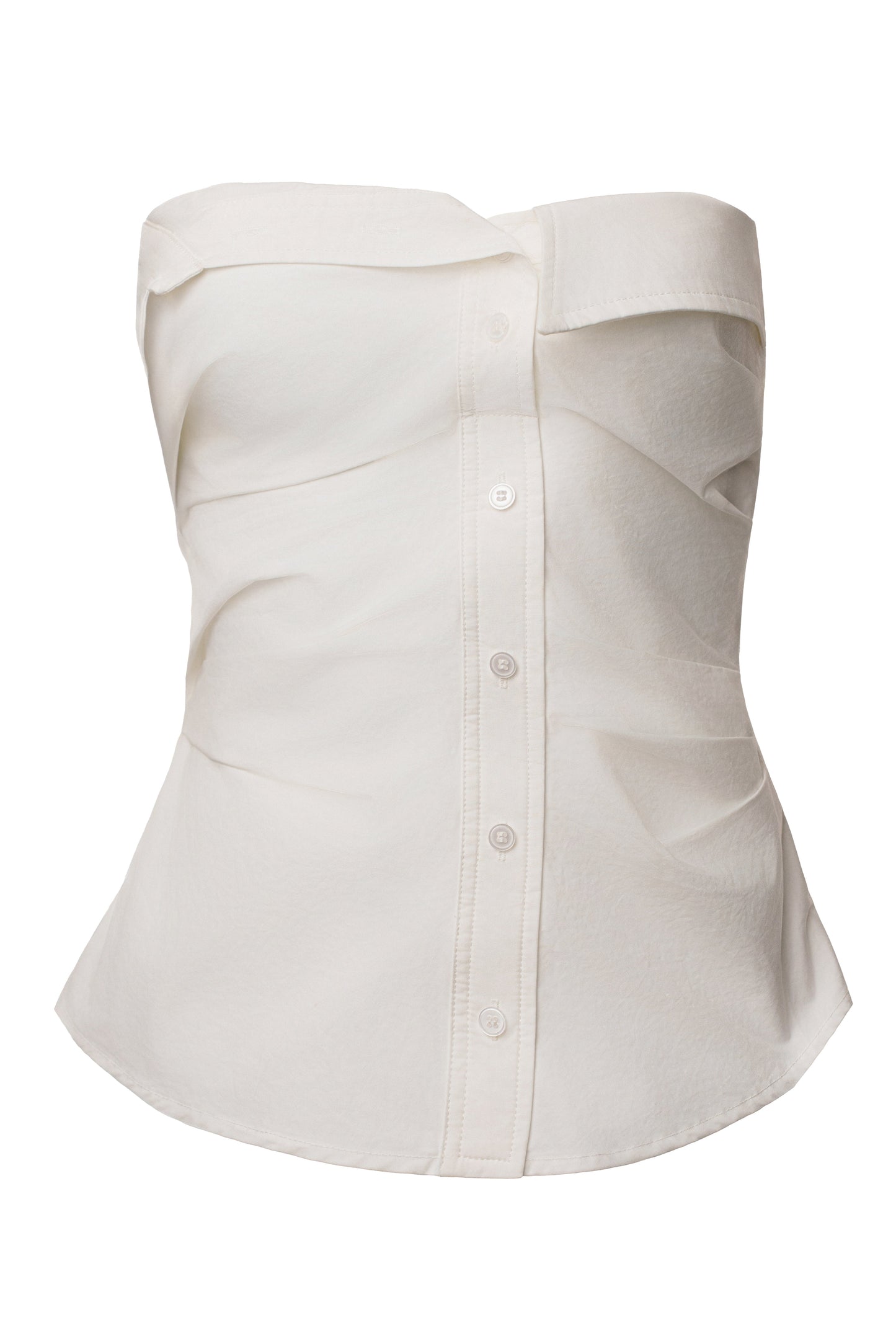Ivory Riviera Fold Over Top