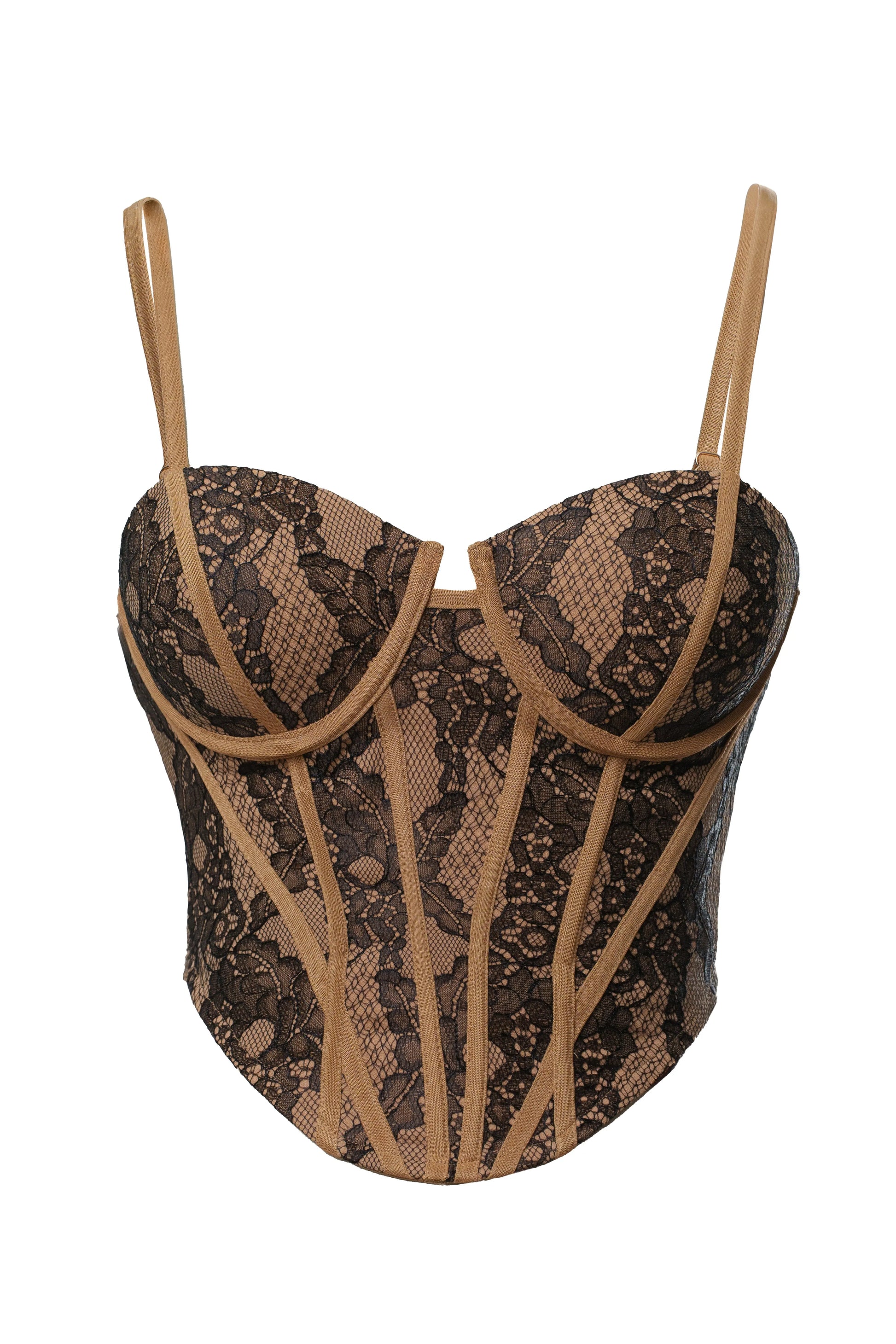 Black Desire Lace Corset JLUXLABEL