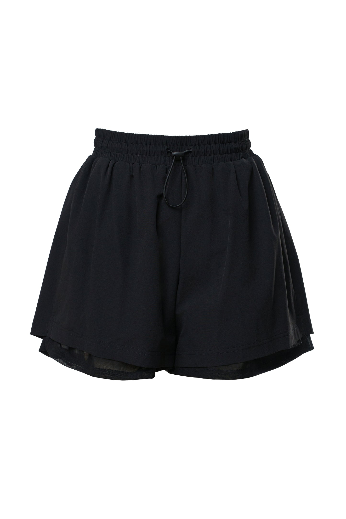 Black Velocity Nylon Shorts
