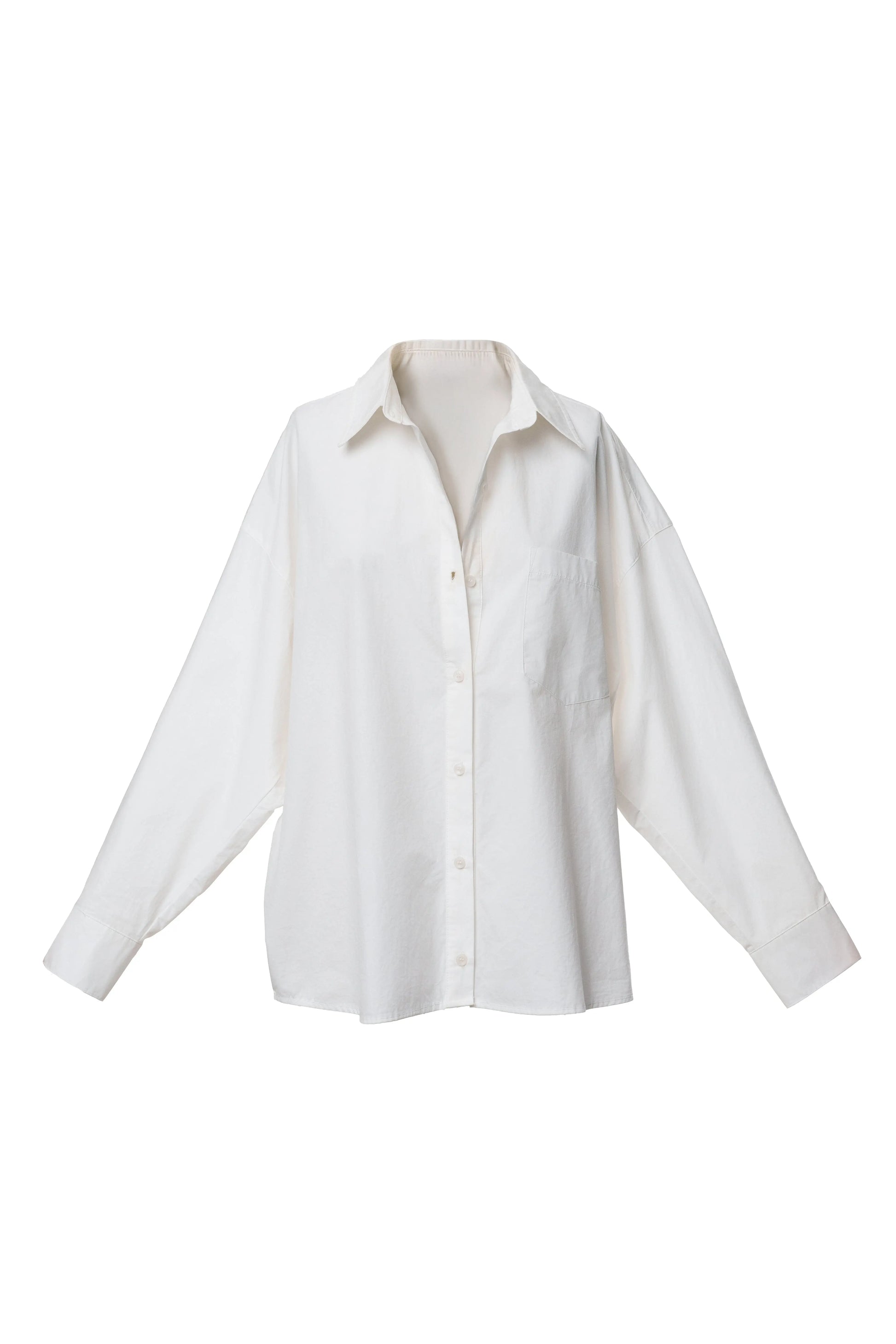 Ivory Leon Poplin Shirt JLUXLABEL