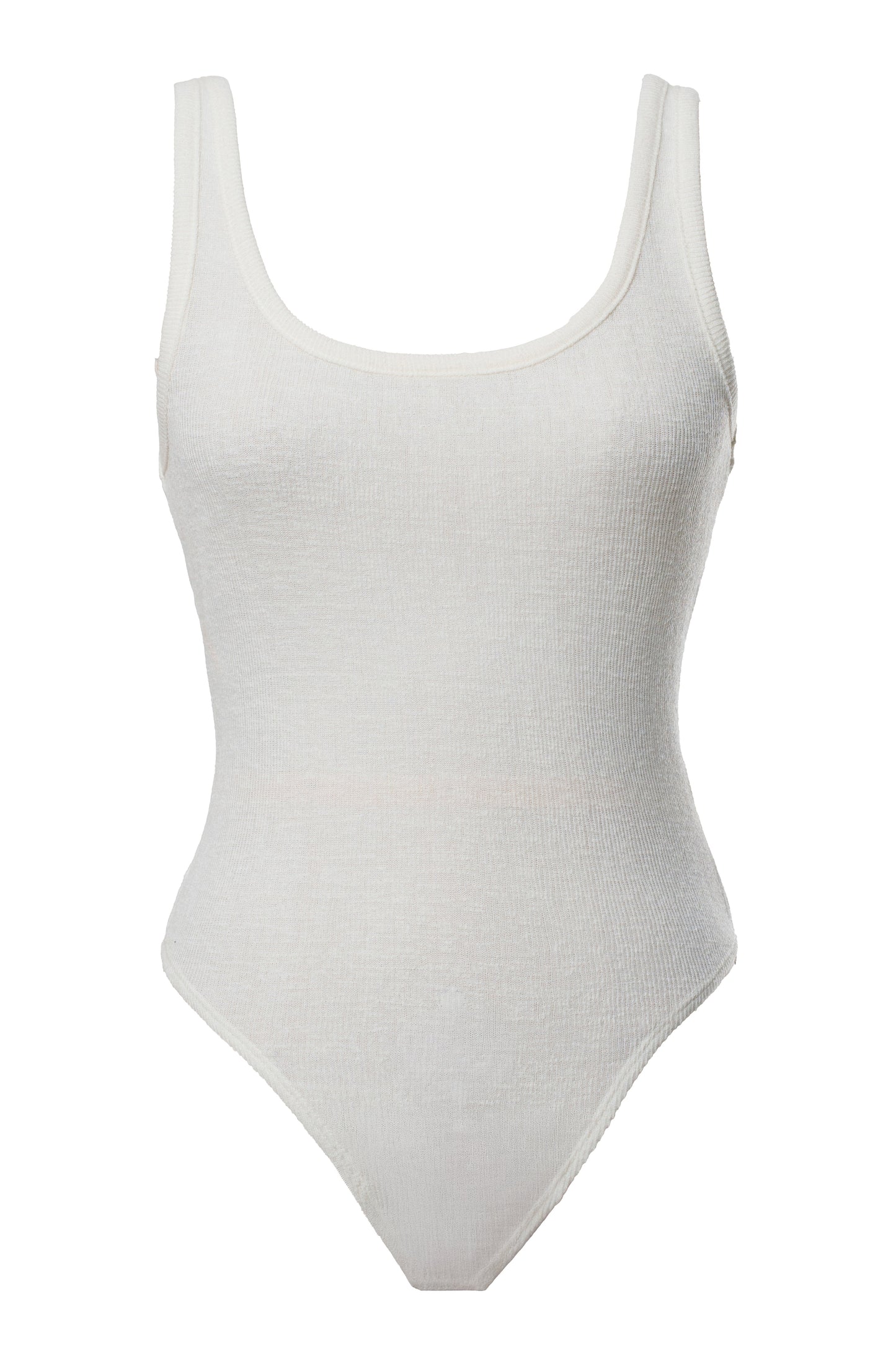 Ivory The Basis Knit Bodysuit