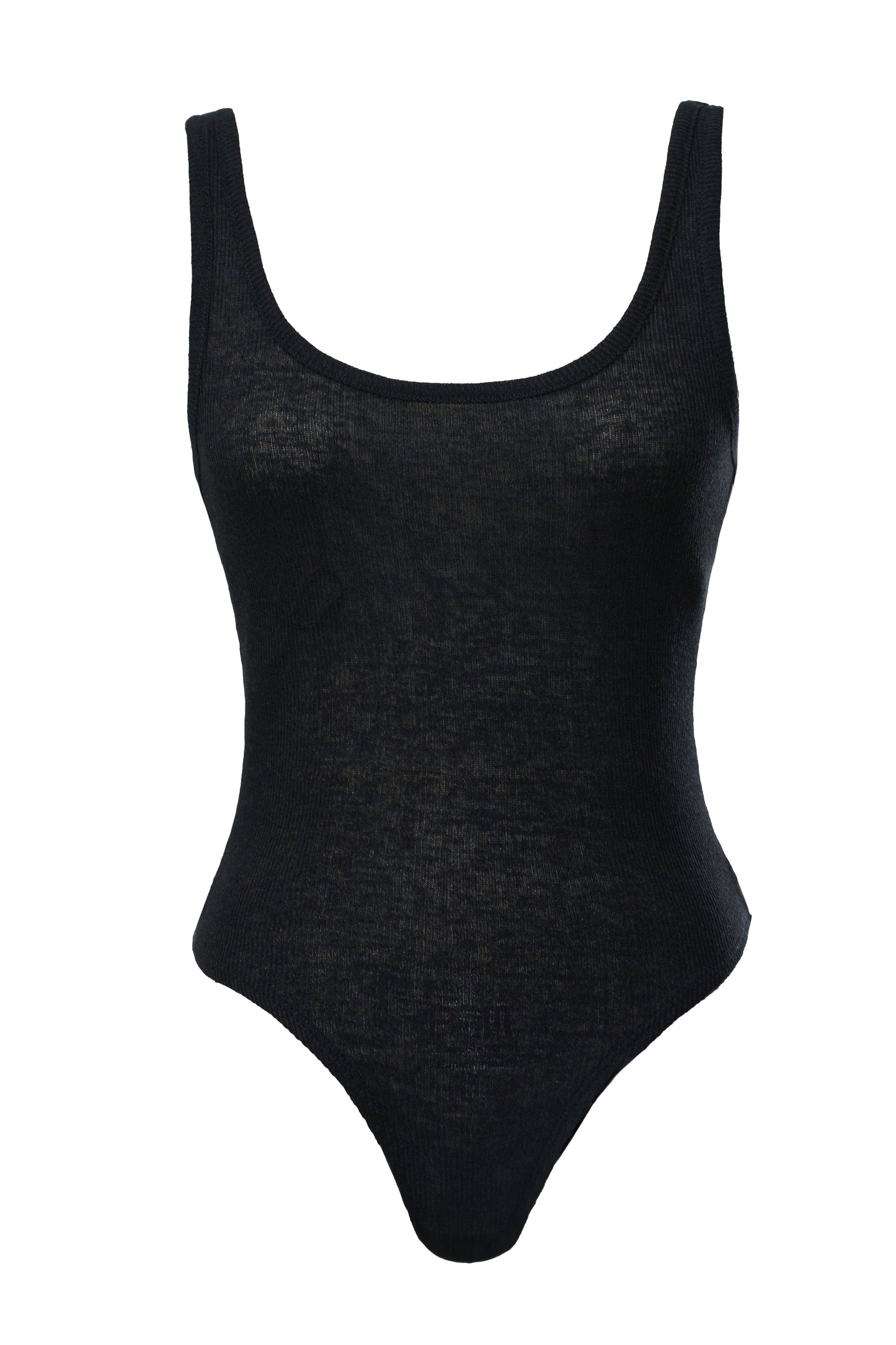Black The Basis Knit Bodysuit