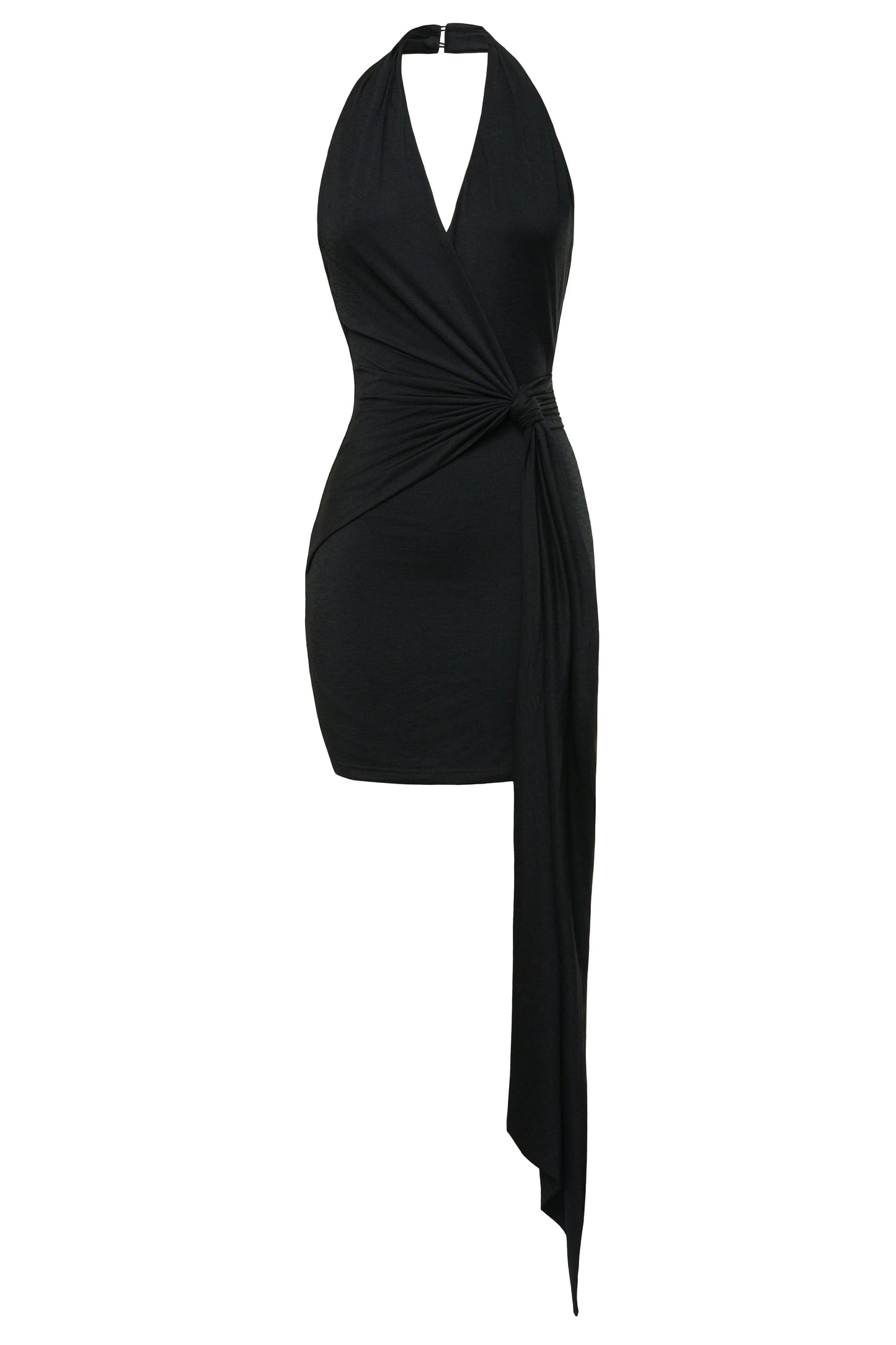 Black Sundown Mini Dress JLUXLABEL