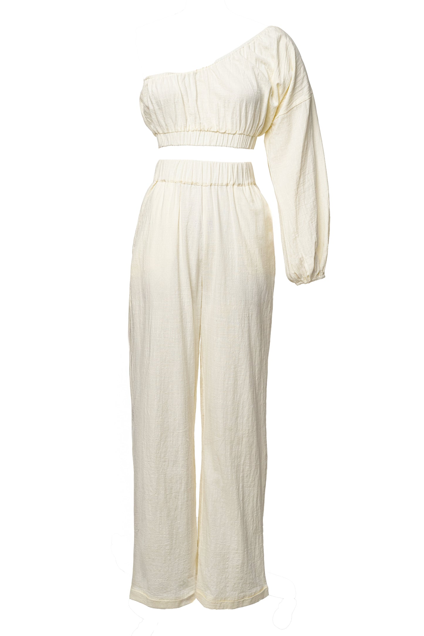 Ivory Coastal Tide Pant Set