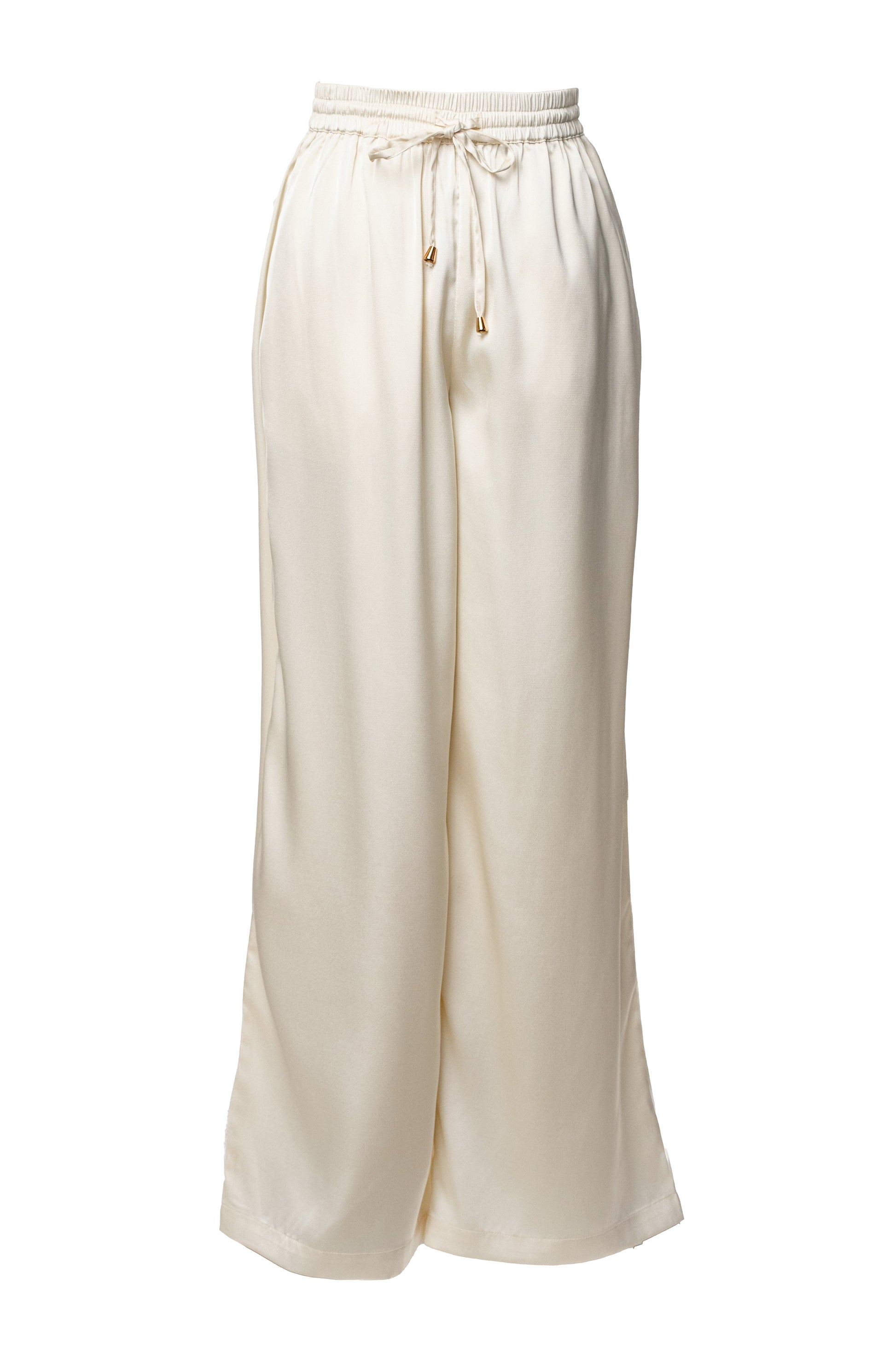 Ivory Sunny Day Drawstring Pants JLUXLABEL