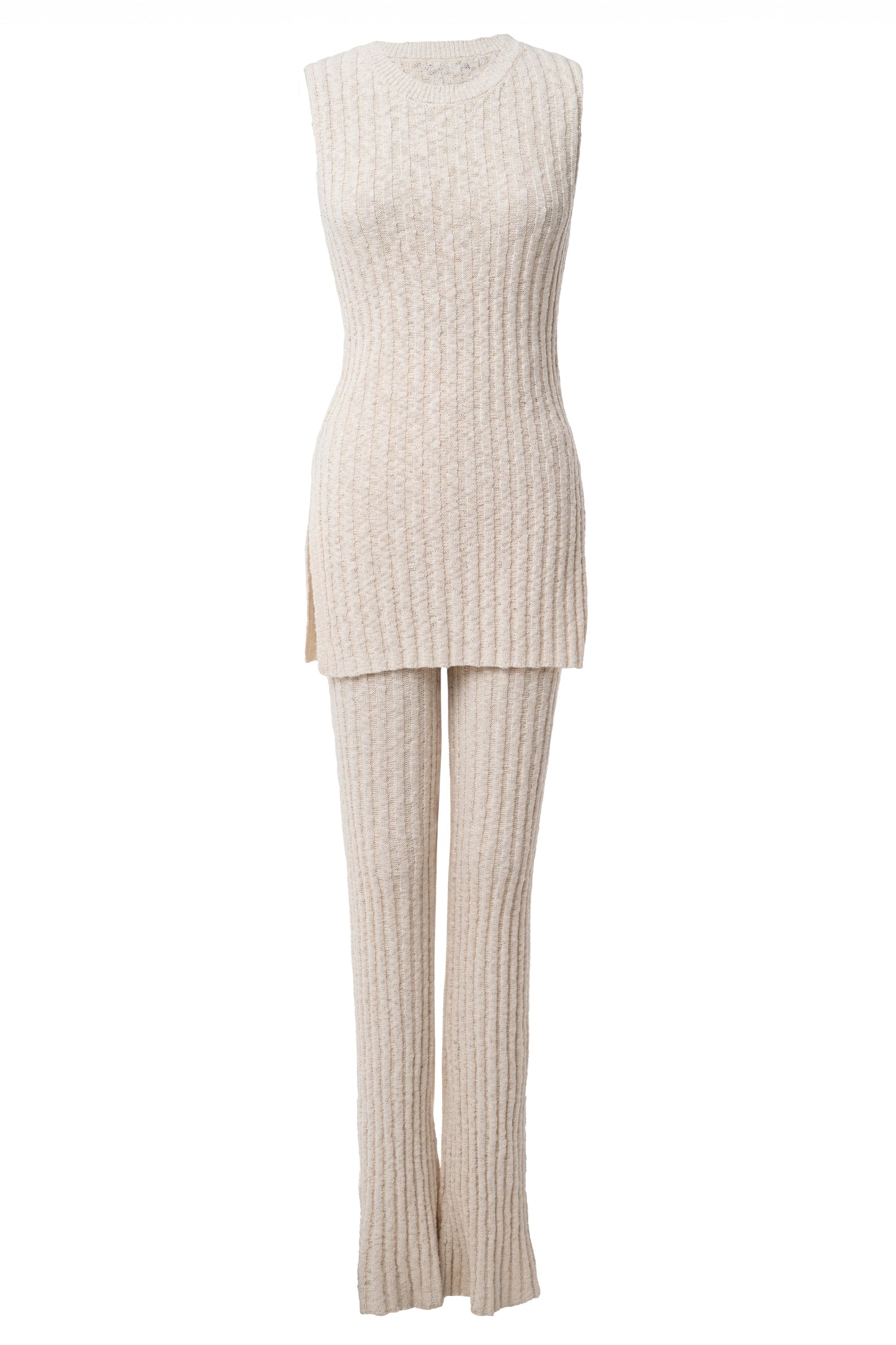 Ivory Kali Sleeveless Knit Top