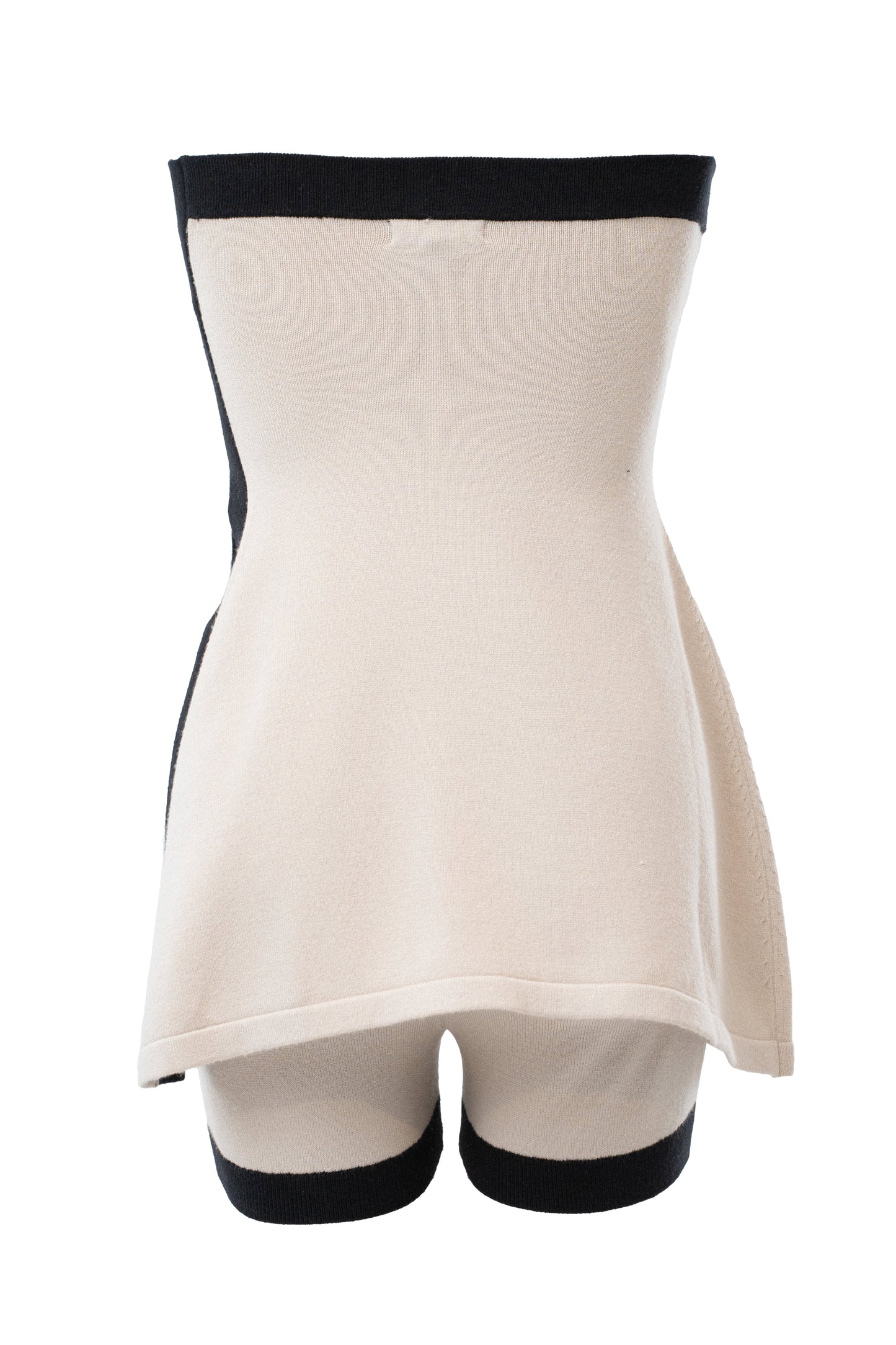 Milk/Black Olivea Knit Short Set