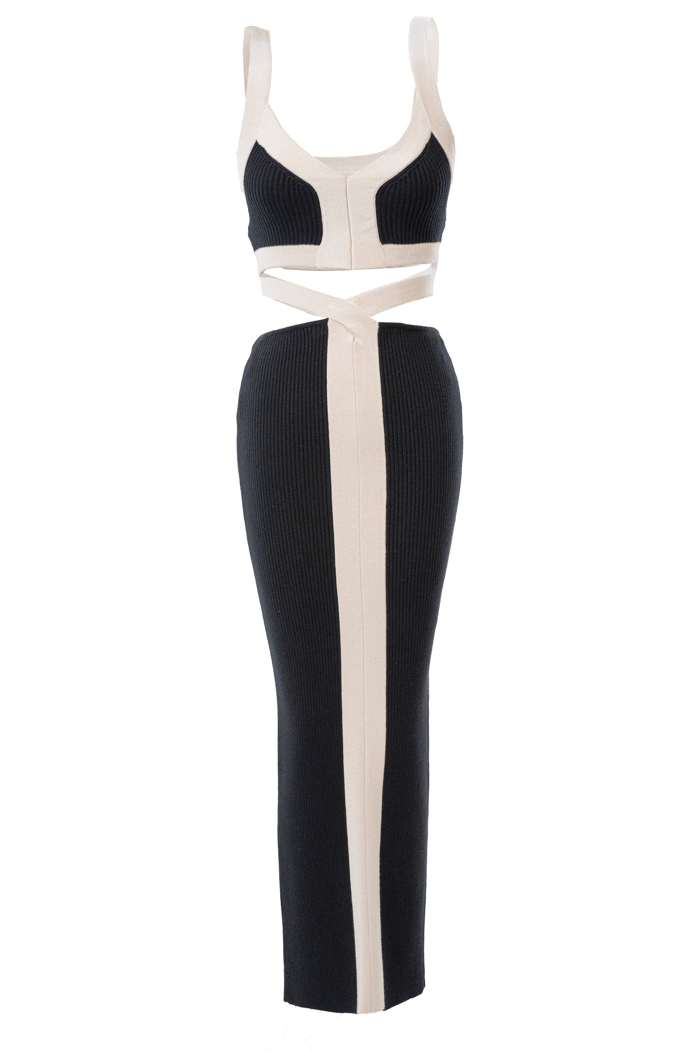 Black/Milk Coastal Drift Skirt Set