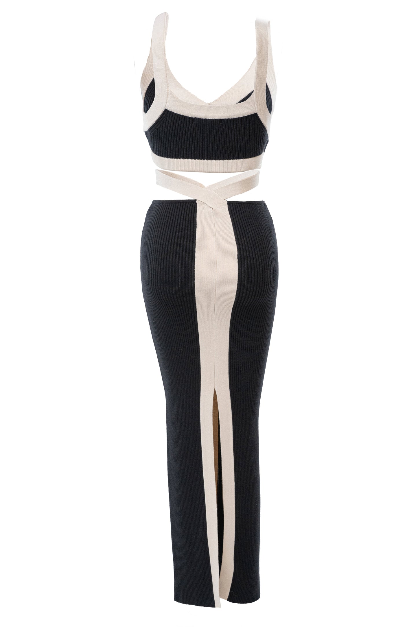 Black/Milk Coastal Drift Skirt Set
