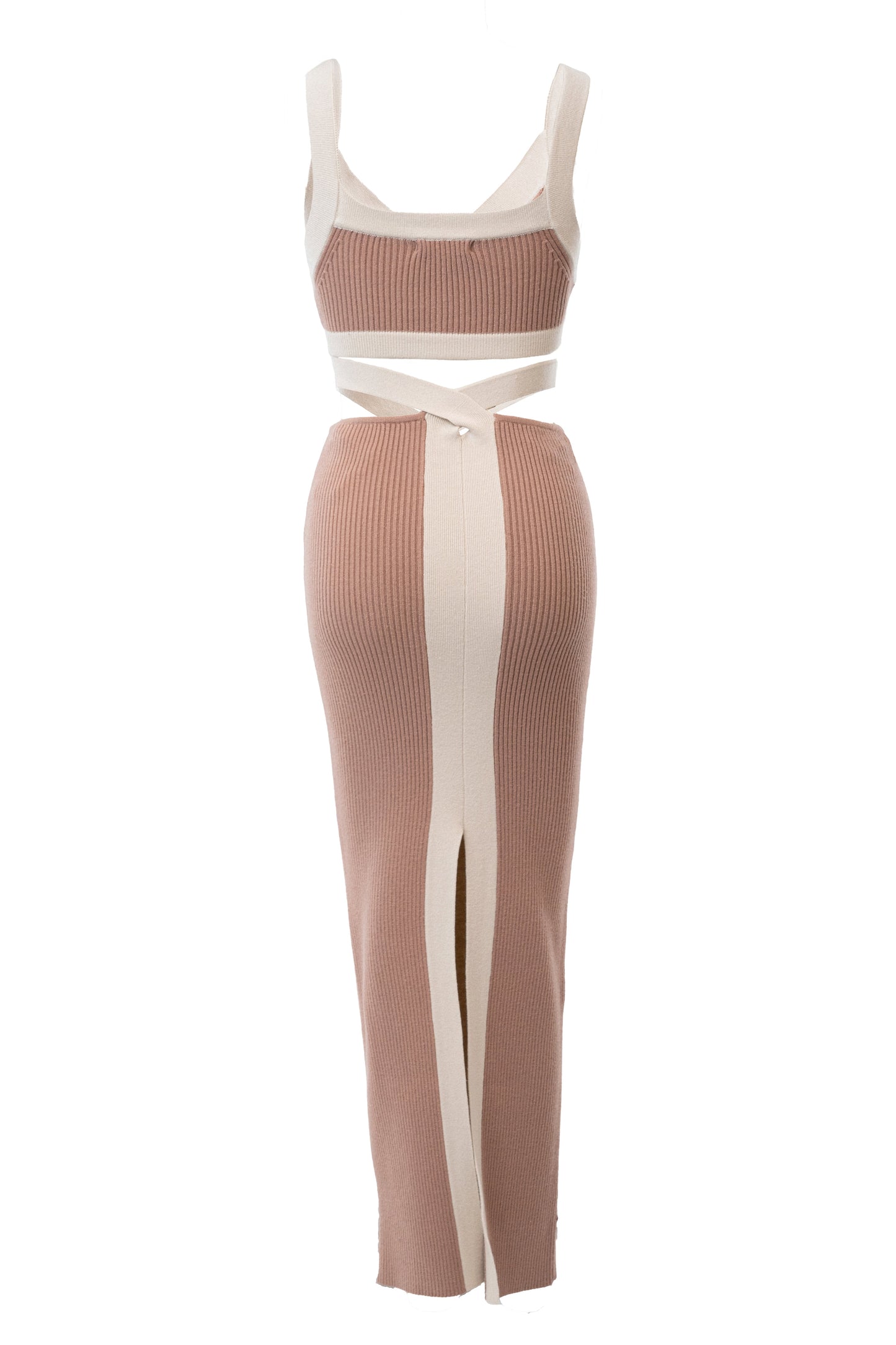 Mocha/Milk Coastal Drift Skirt Set