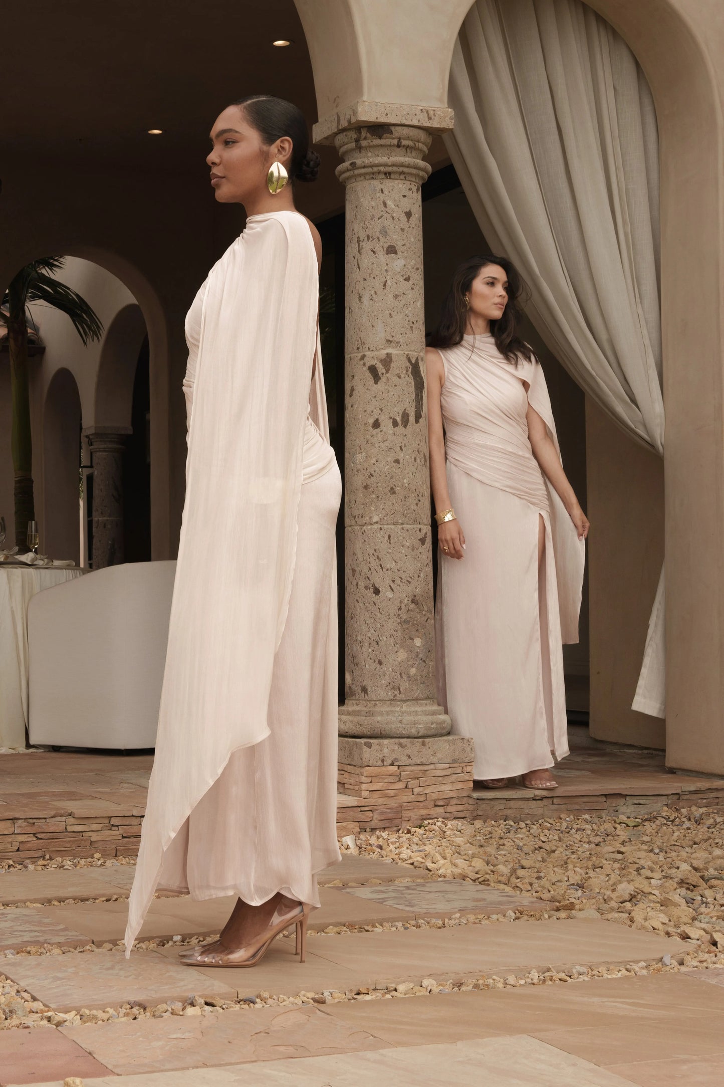 Champagne Eternal Muse Gown JLUXLABEL