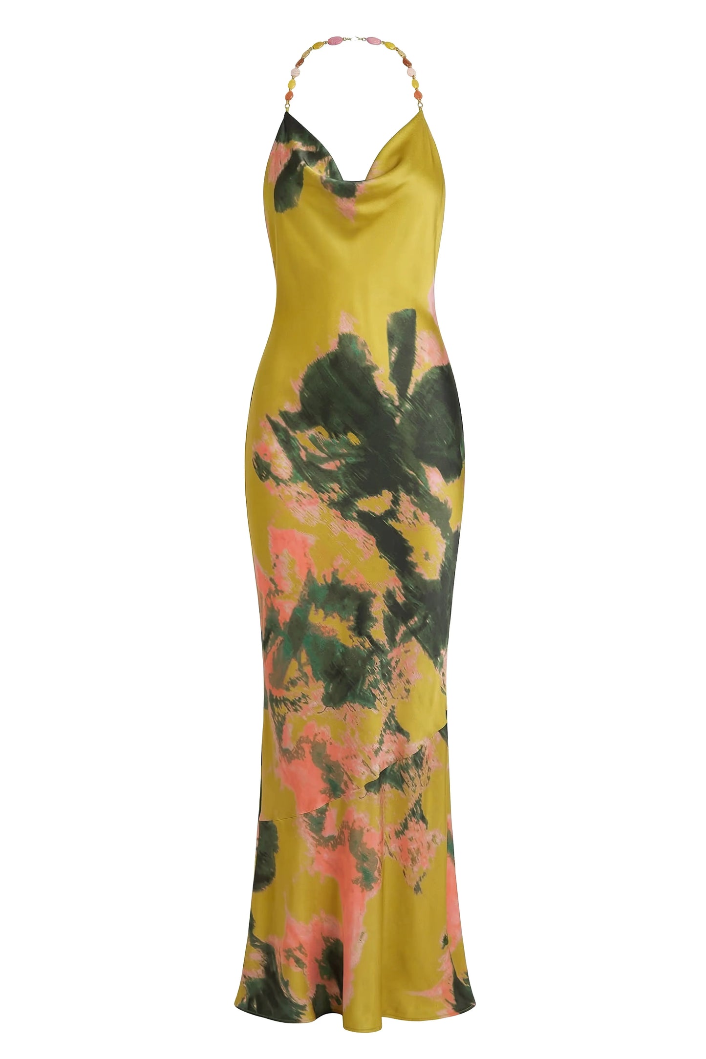 PRE-ORDER Yellow Print Bethani Maxi Dress JLUXLABEL