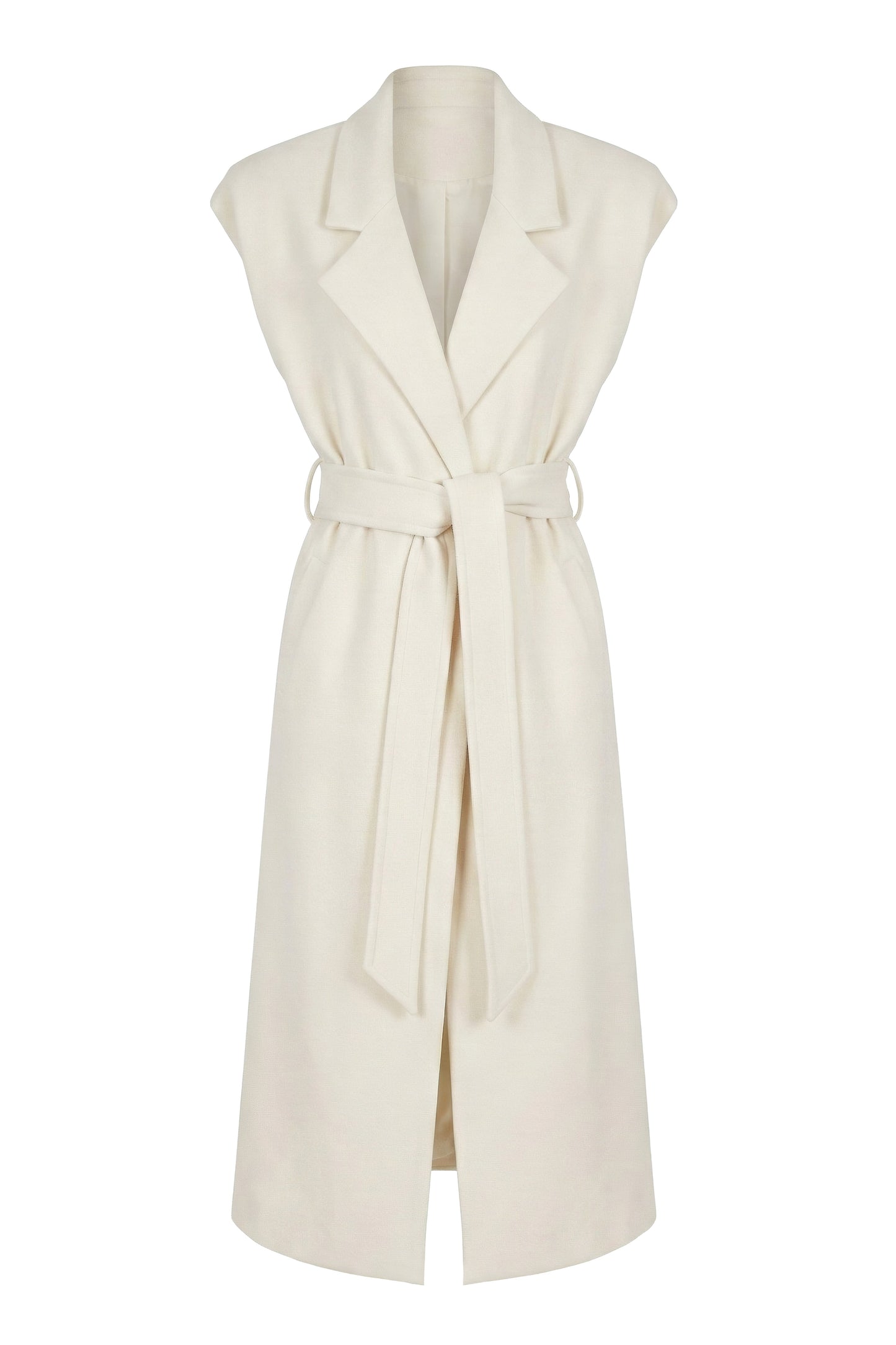 Ivory Cloud Woven Coat