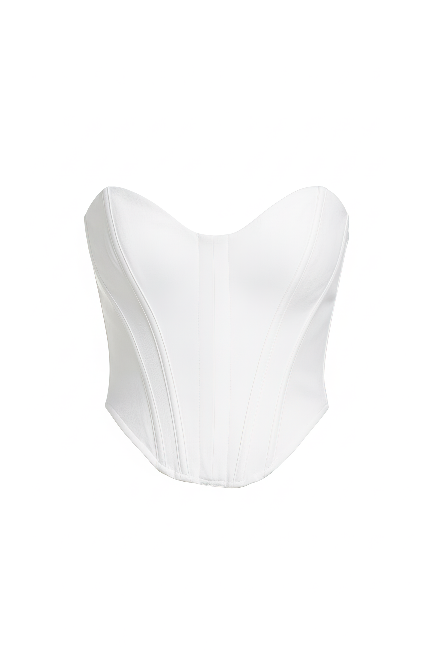 Ivory Beyond The Sea Linen Corset
