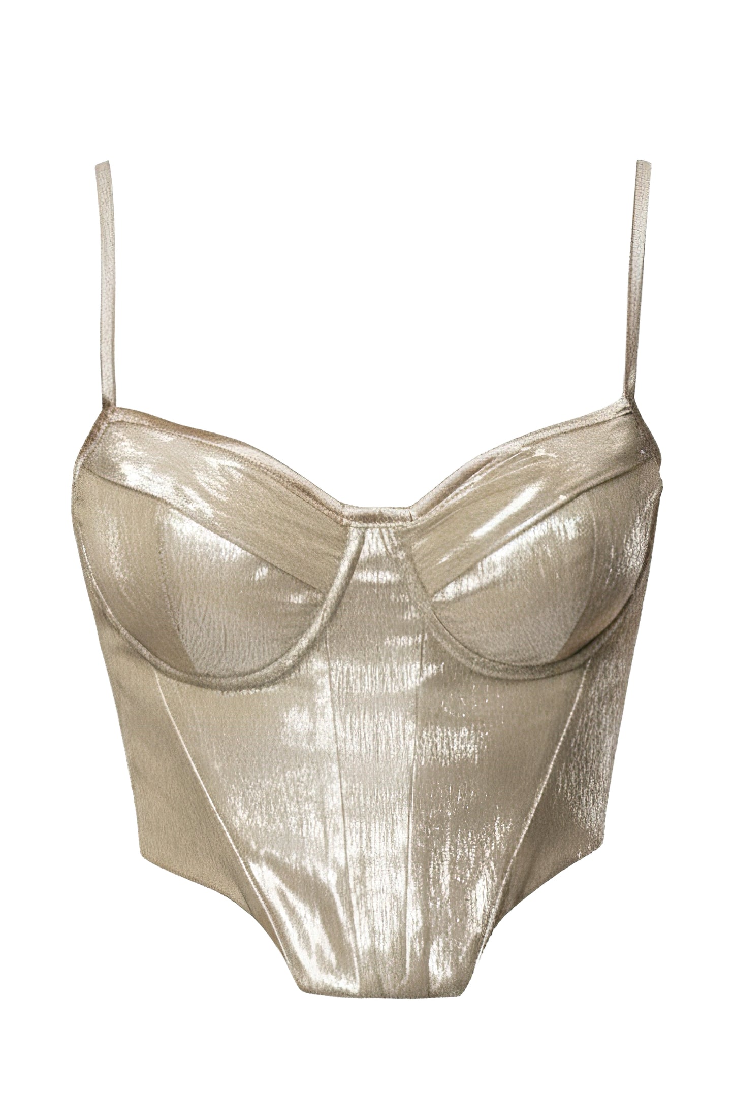 Beige Illuminate Corset