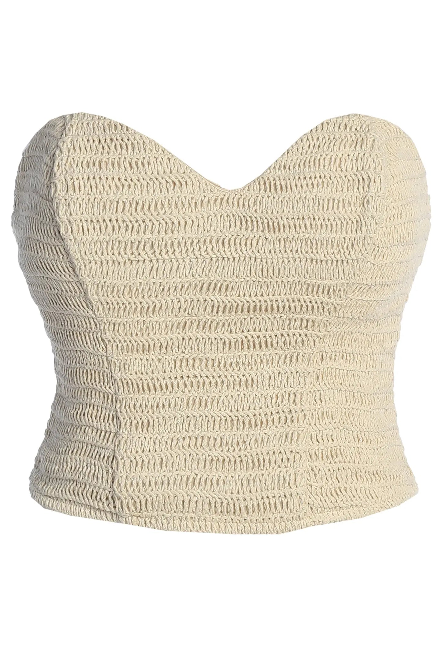 Beige Lila Bustier JLUXLABEL
