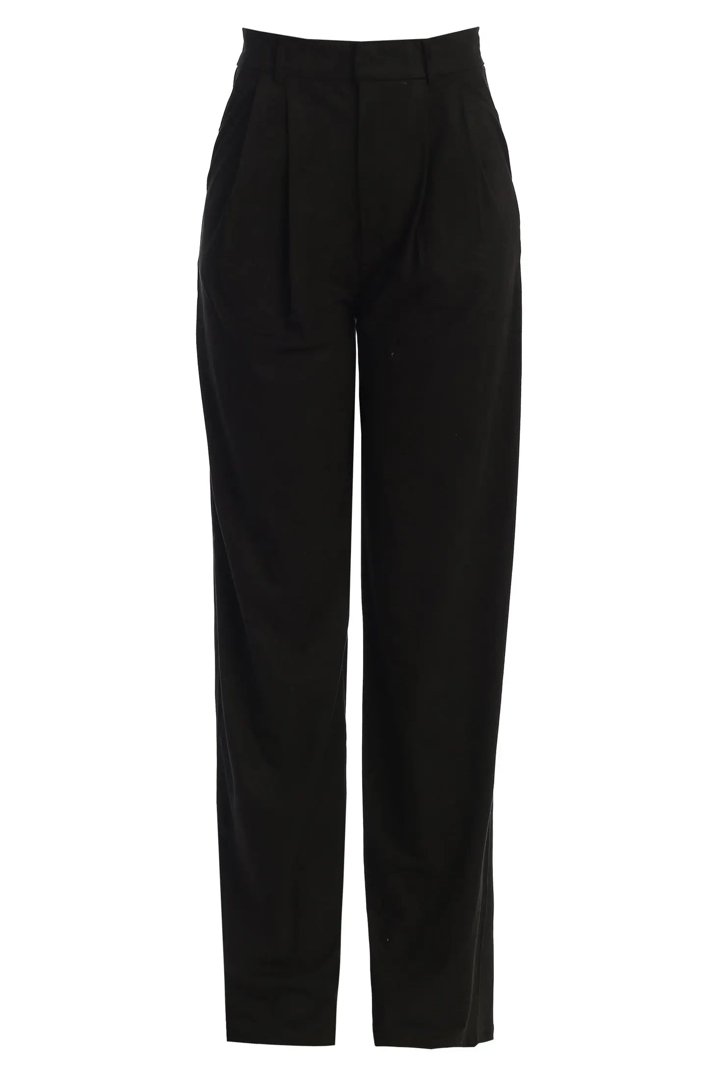 Black Classic High Rise Trousers JLUXLABEL