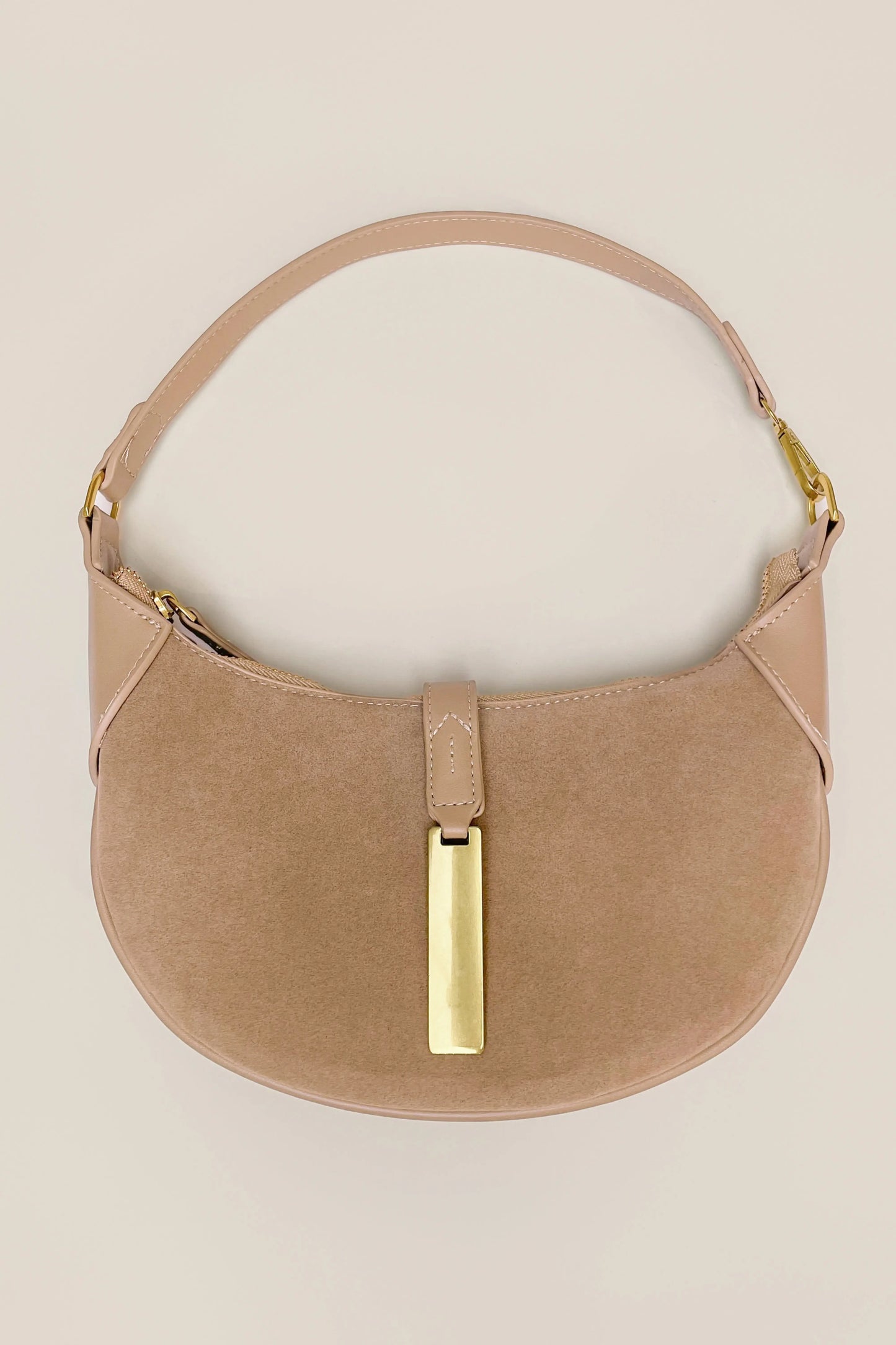 Beige Bria Crossbody Bag JLUXLABEL