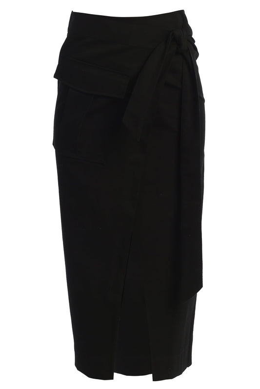 Black City Life Cargo Skirt