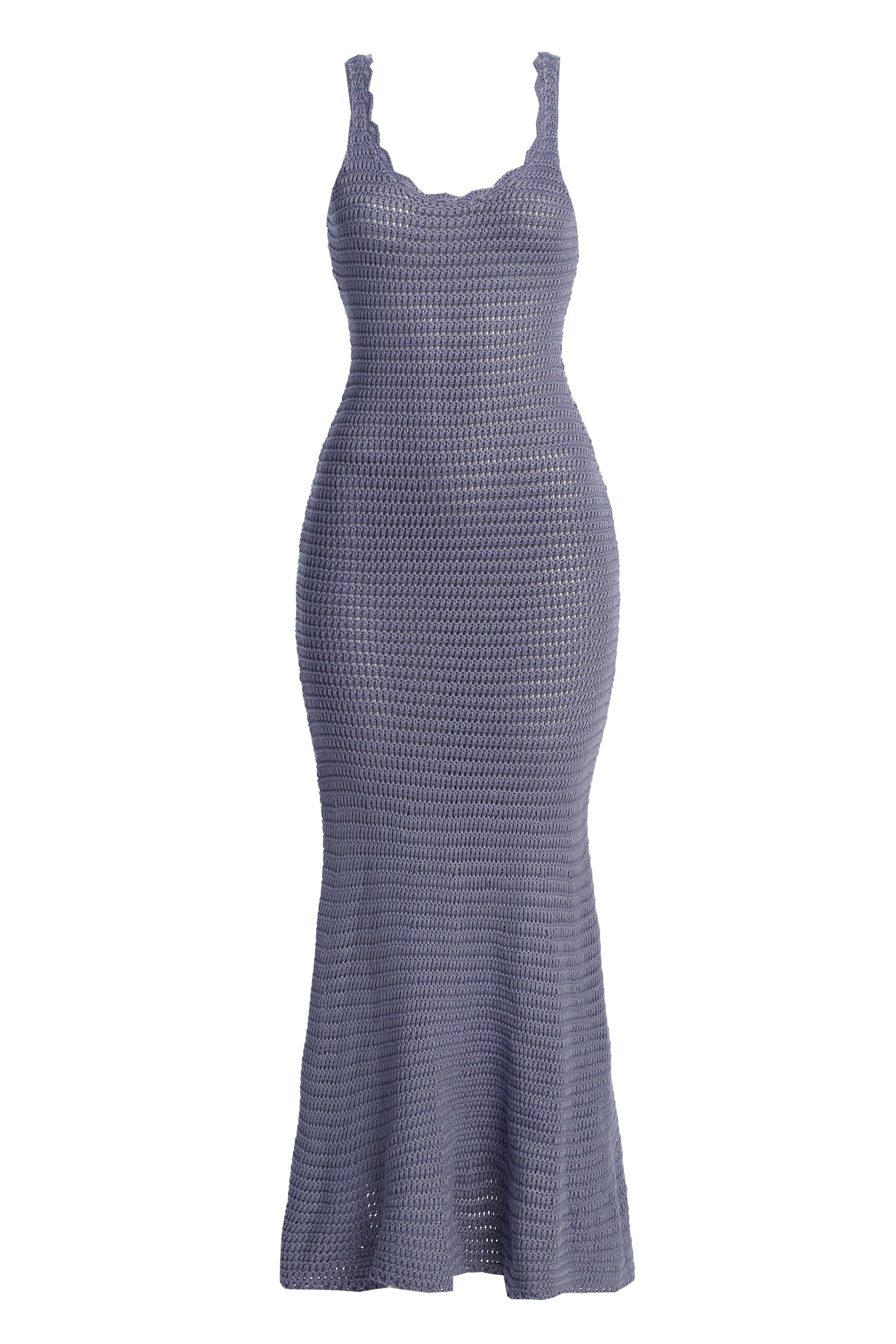 Dusk Halo Crochet Maxi Dress