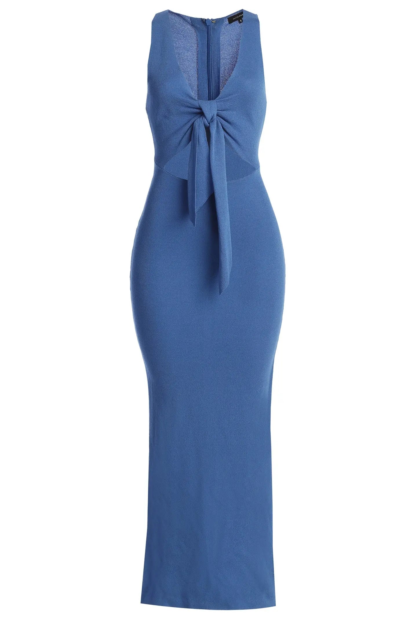 Blue Adrienna Maxi Dress JLUXLABEL