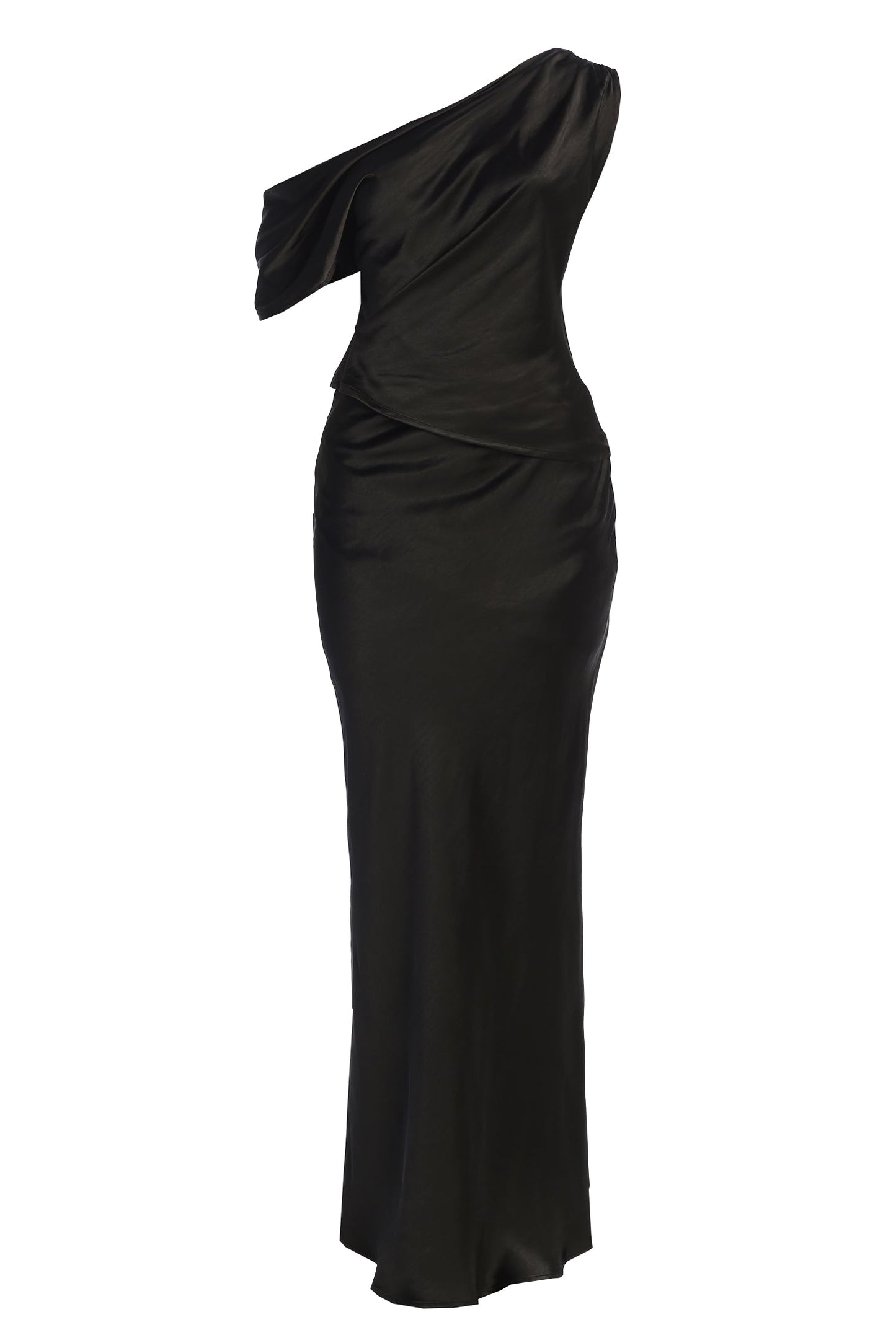 Black Rosi Asymmetrical Top