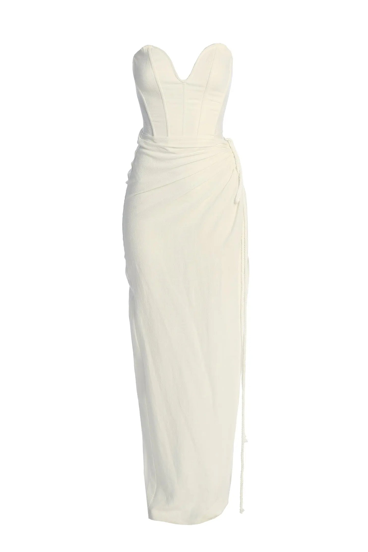 Ivory Destination Linen Skirt Set JLUXLABEL