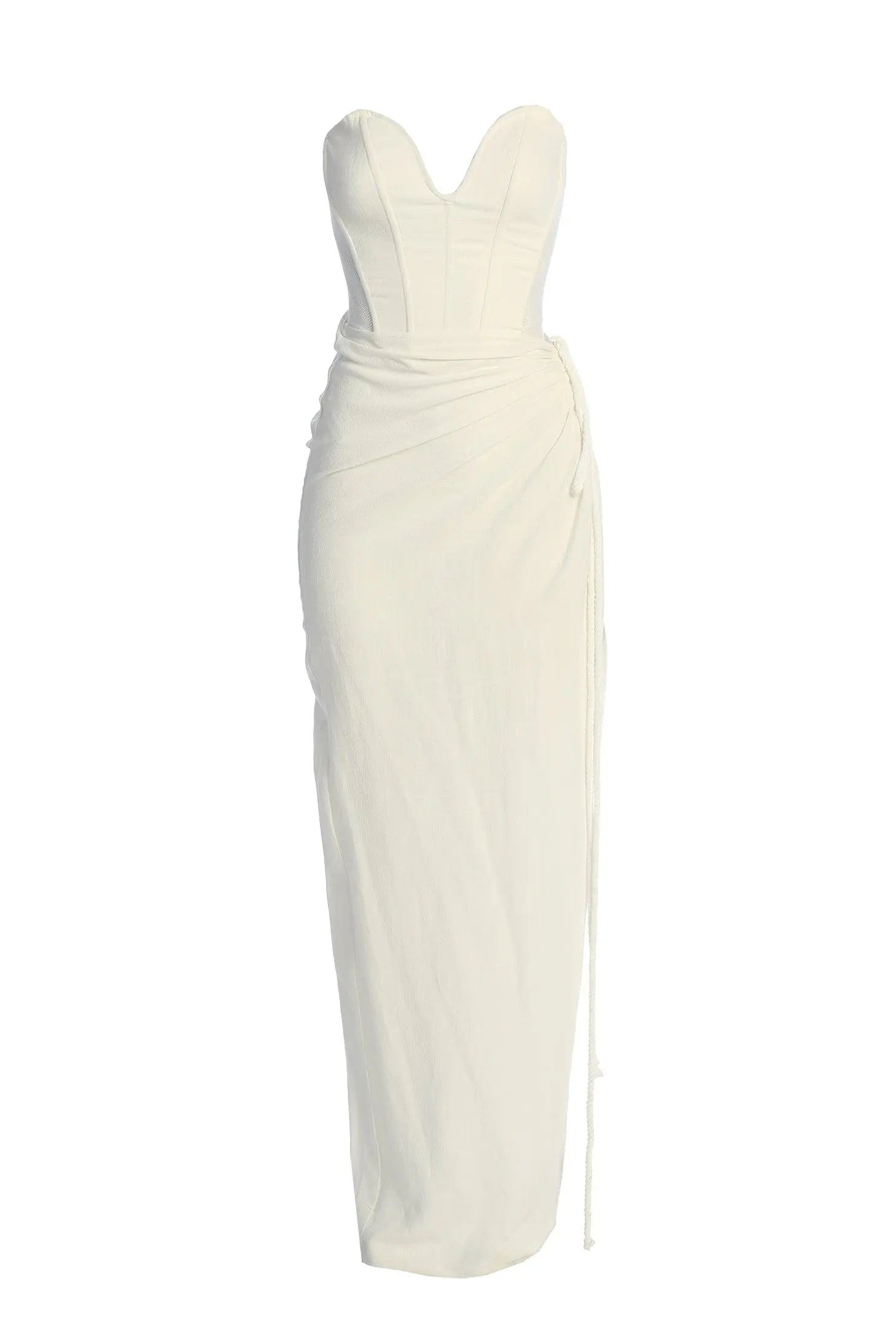 Ivory Destination Linen Skirt Set JLUXLABEL