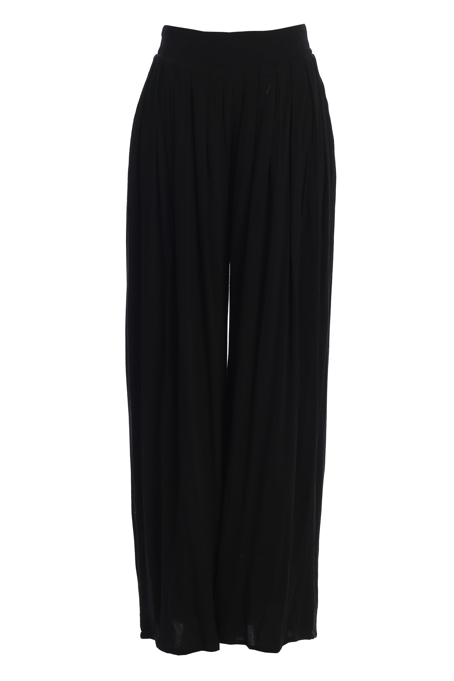 Black After Sunset Pleated Pants JLUXLABEL