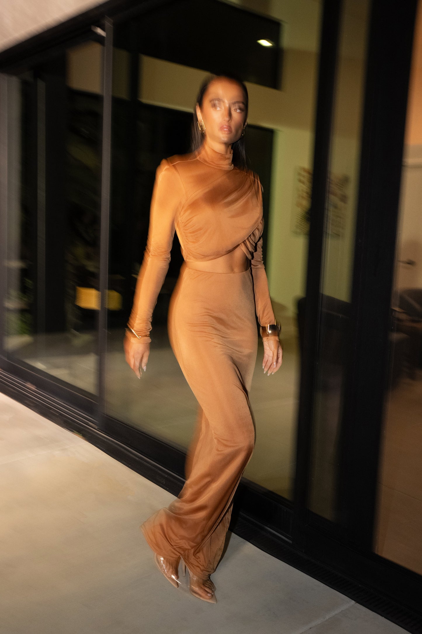 Copper Nessa Slinky Top